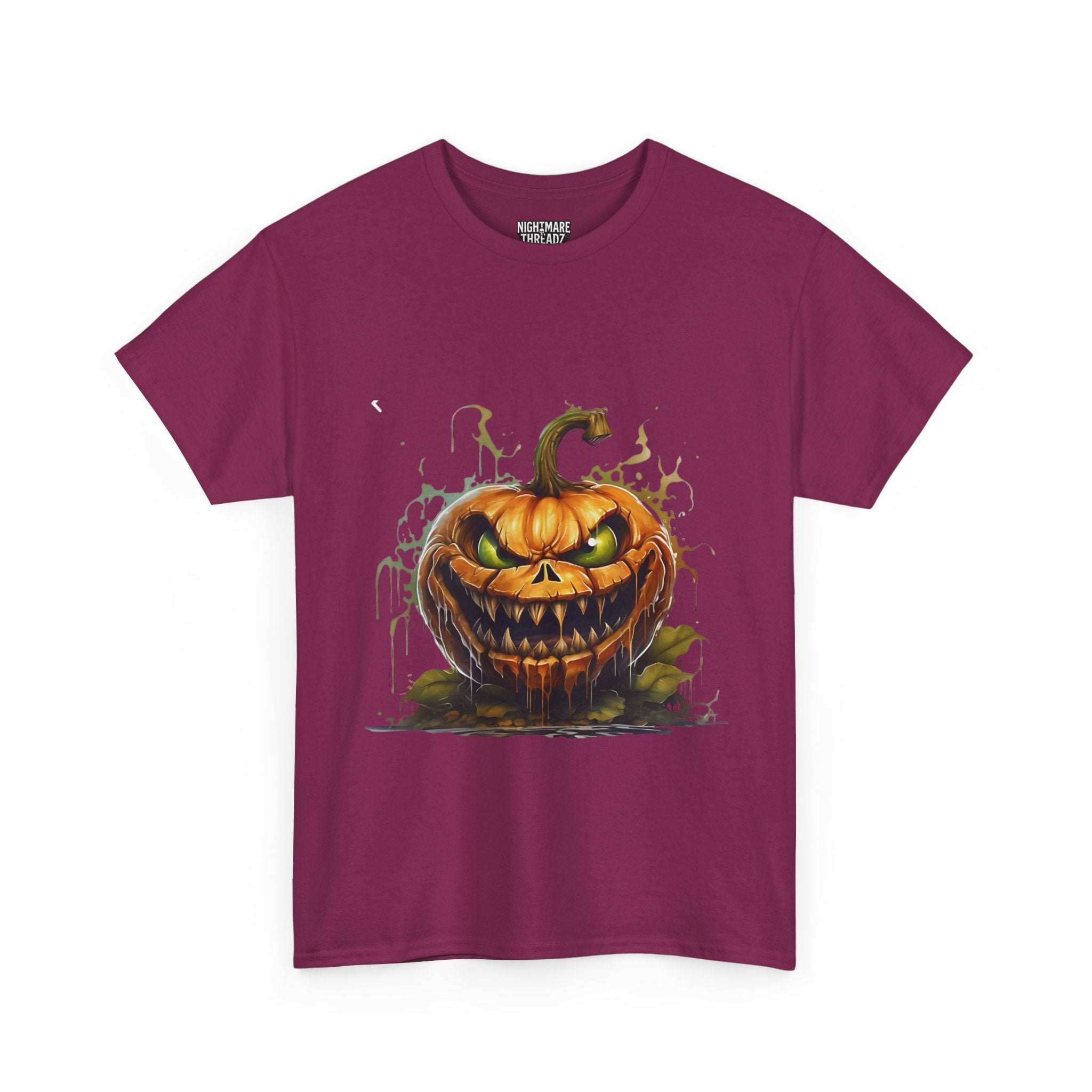 Spooky Pumpkin, Horror Graphic Tee, Unisex Cotton Shirt, Halloween Costume, Horror Movie Gift, Spooky T-Shirt, Horror Fan Apparel