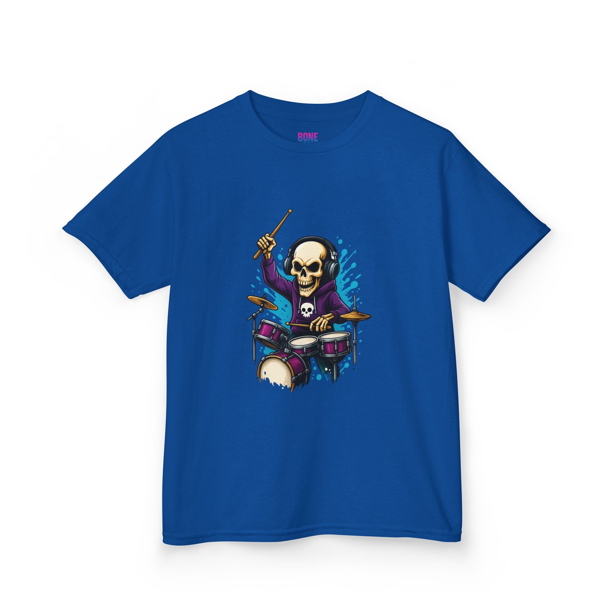 Bone Jams MC Bonez Kids Tee, Drumming Up The Dead