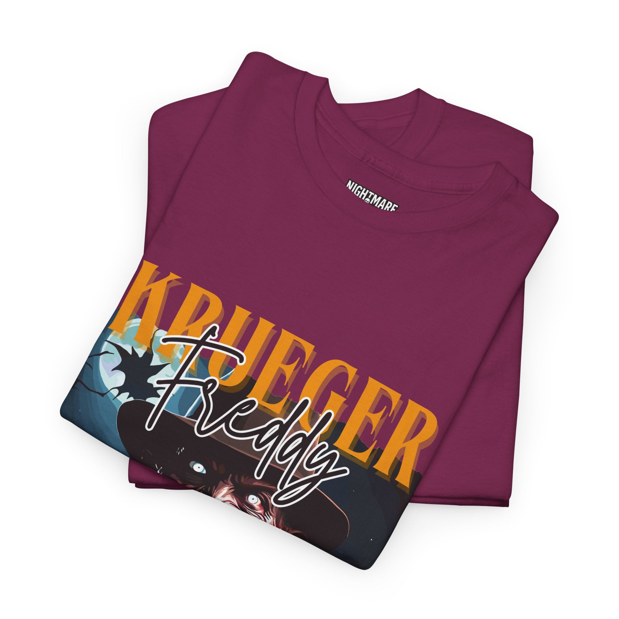 Freddy Krueger, Horror Graphic Tee, Unisex Cotton Shirt, Halloween Costume, Horror Movie Gift, Spooky T-Shirt, Horror Fan Apparel