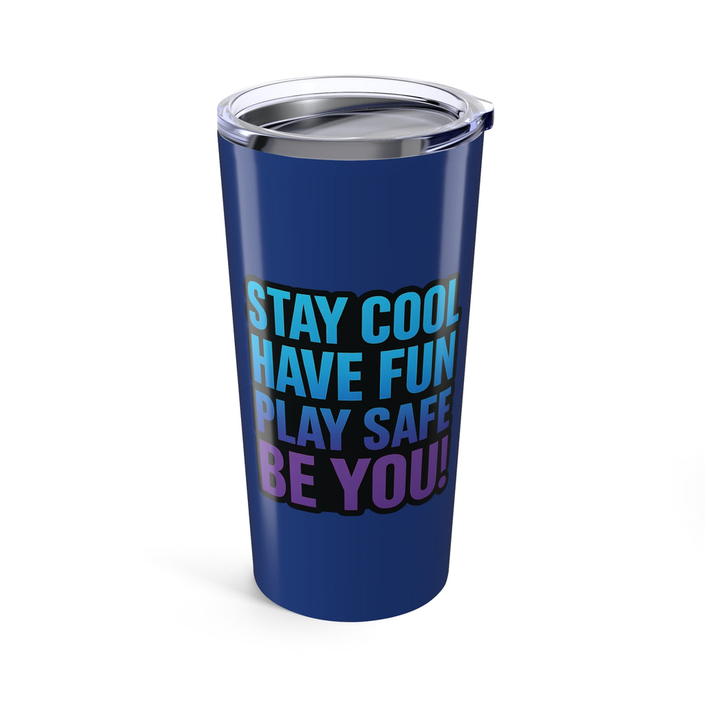 DJ KAT PAWS, Purr-fectly Rad Baseball 20oz. Tumbler
