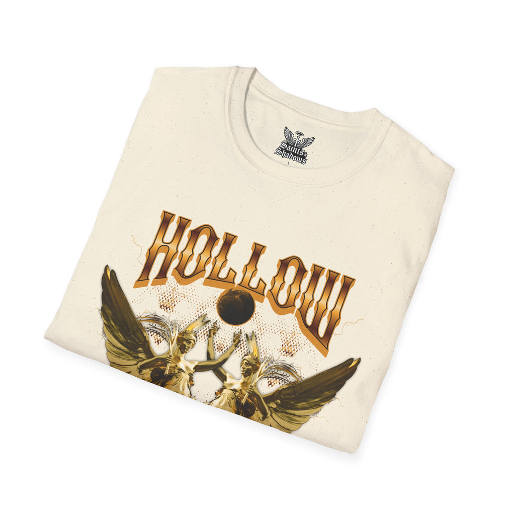 Saints and Shadows - Hollow, Angelic Artwork Unisex Softstyle T-Shirt, Casual Wear