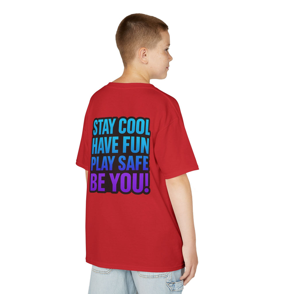 DJ KAT PAWS - Fun Skater Cat Design, Youth Summer T-Shirt, Cool Kids Apparel, Birthday Gift, Trendy Casual Wear