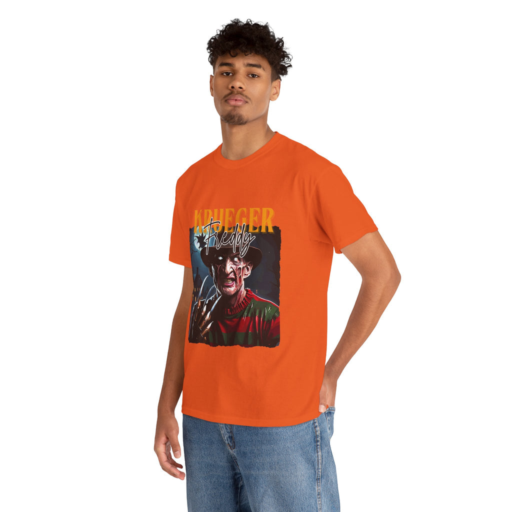 Freddy Krueger, Horror Graphic Tee, Unisex Cotton Shirt, Halloween Costume, Horror Movie Gift, Spooky T-Shirt, Horror Fan Apparel