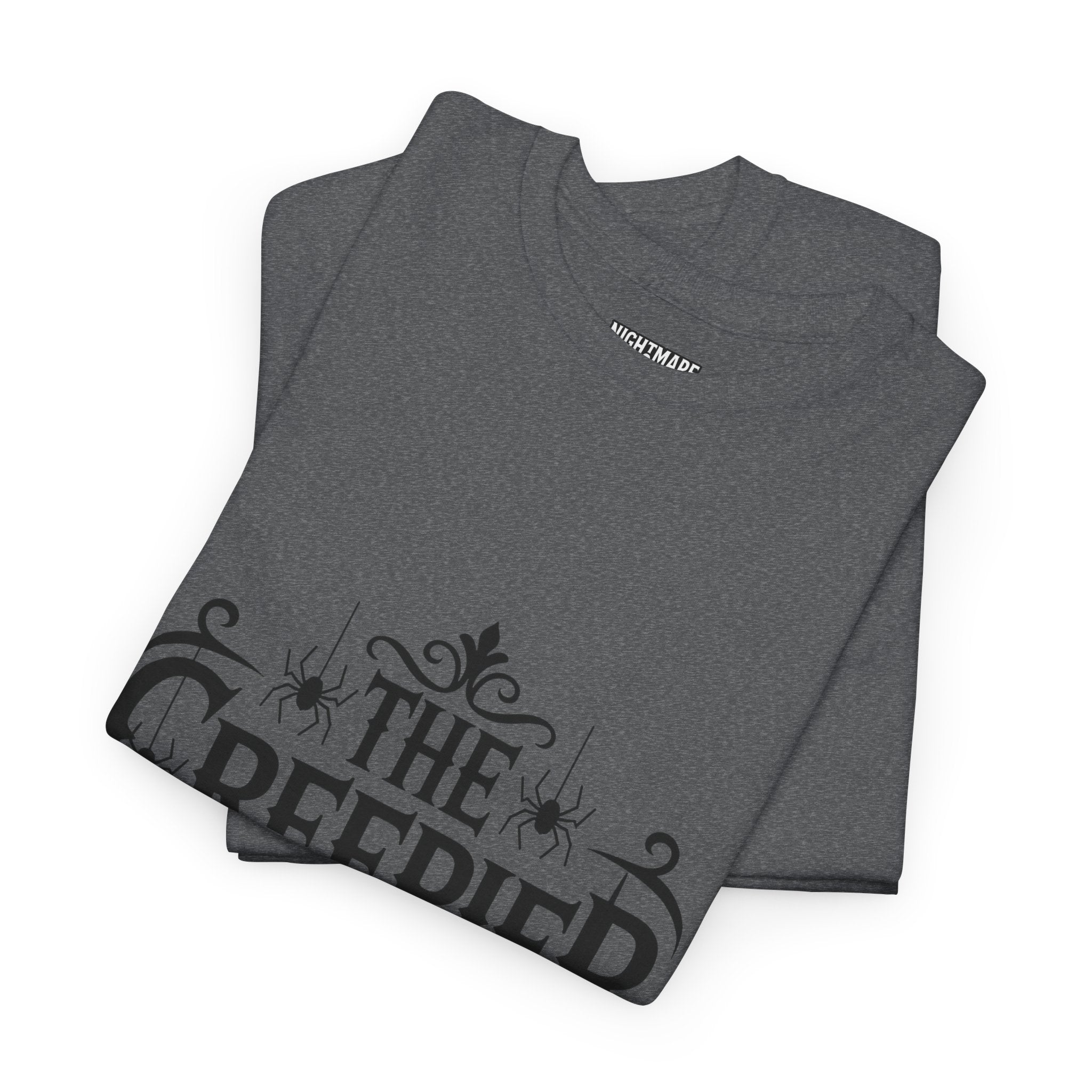 The Creepier the Better Tee, Perfect for Halloween, Casual Wear, Gift for Friends, Vintage Style, Unique Graphic T-Shirt