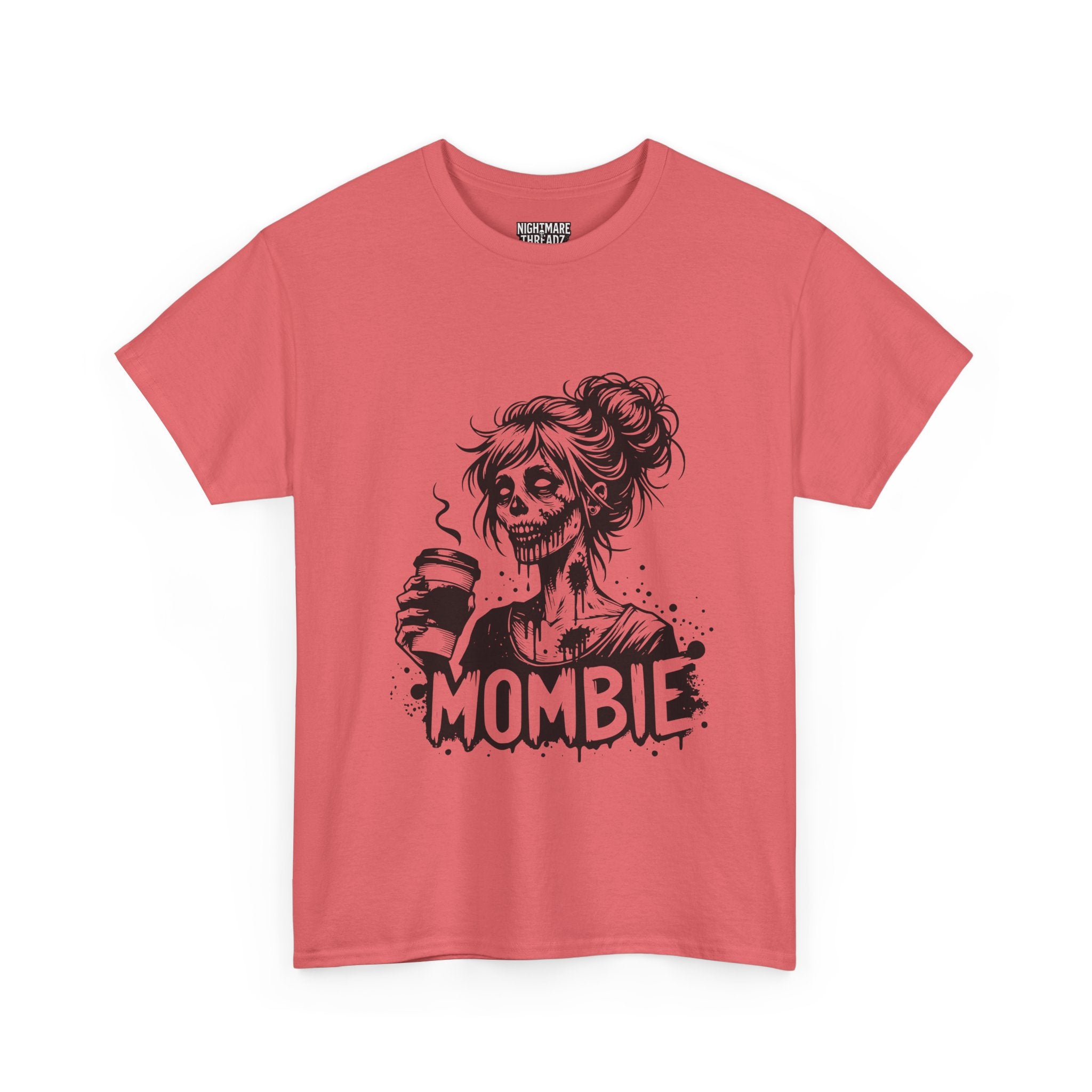 Mombie Unisex Tee, Perfect for Halloween, Gift for Moms, Relaxed Fit, Funny T-Shirt, Unique Graphic Tee, Casual Wear