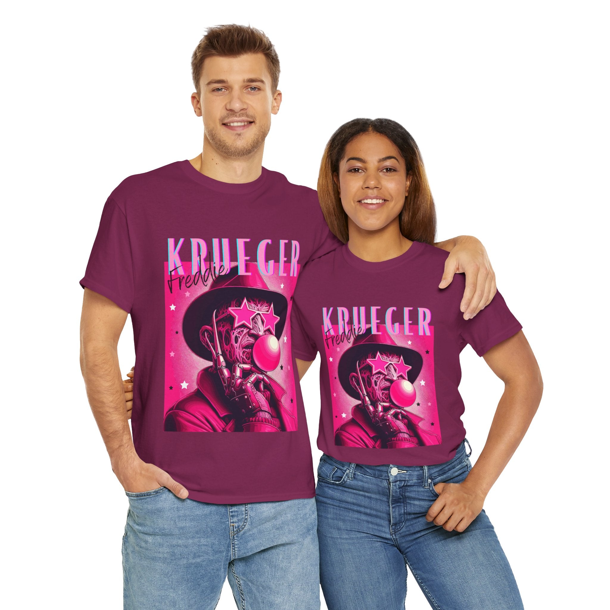 Freddie Kruger, Horror Graphic Tee, Unisex Cotton Shirt, Halloween Costume, Horror Movie Gift, Spooky T-Shirt, Horror Fan Apparel
