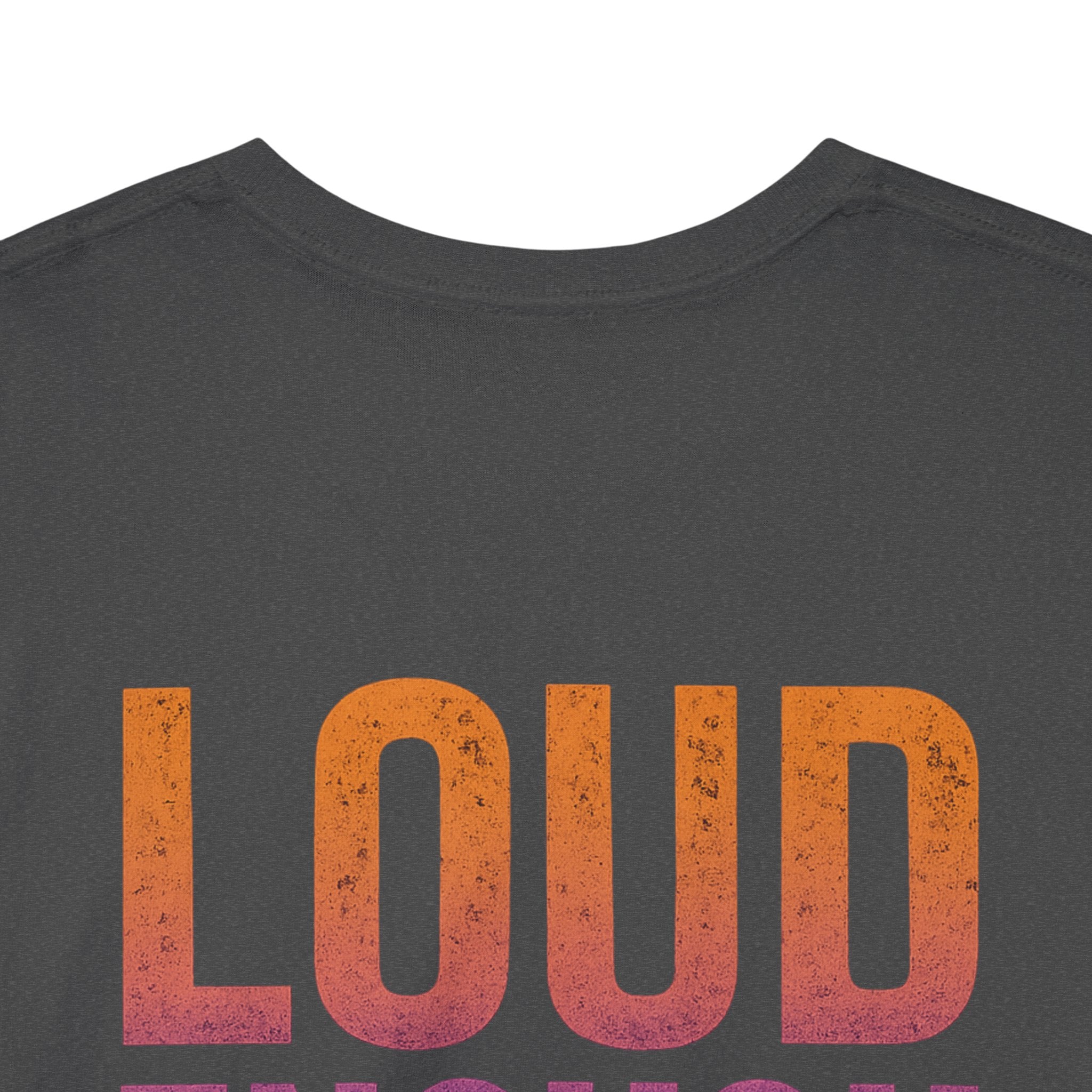 Bone Jams Rockin’ Skeleton, Tee | Loud Enough to Wake the Dead | Unisex Cotton Shirt for Music Lovers, Concerts, Halloween, Gifts