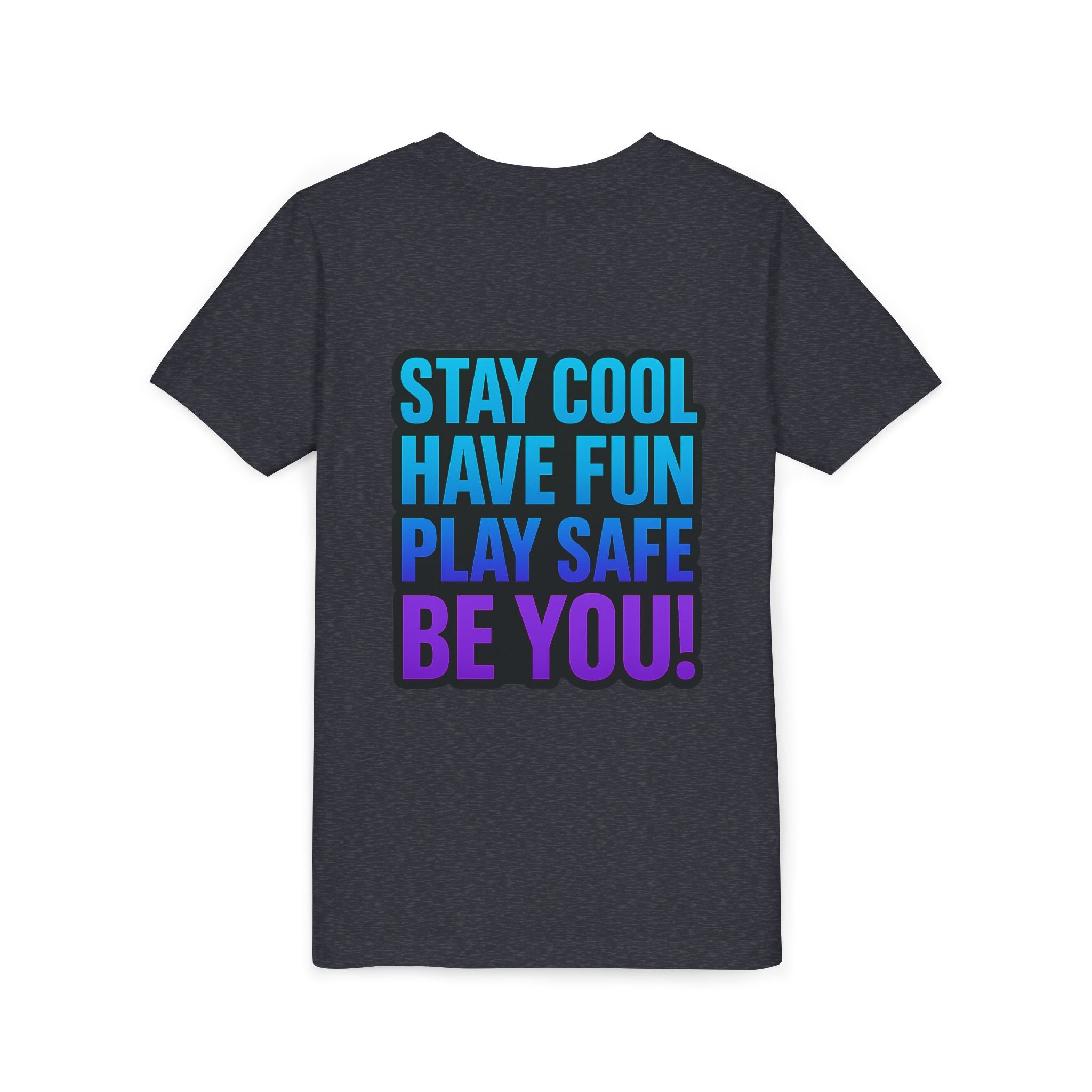 DJ KAT PAWS Paw-Sitive Waves Only, Youth Tee | Kids Surfing T-Shirt, Fun Cat Graphic Top, Summer Apparel, Gifts for Animal Lovers