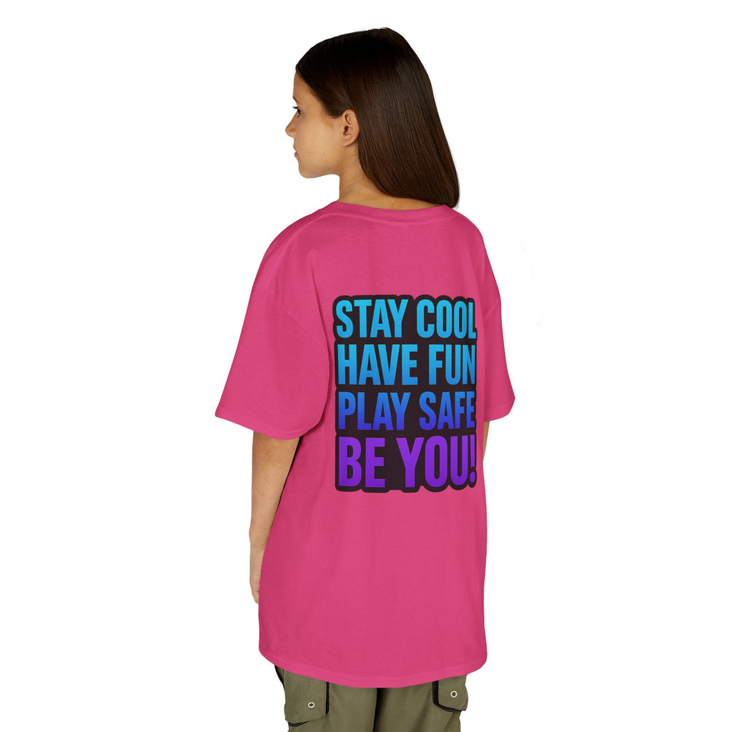 DJ KAT PAWS - Fun Skater Cat Design, Youth Summer T-Shirt, Cool Kids Apparel, Birthday Gift, Trendy Casual Wear