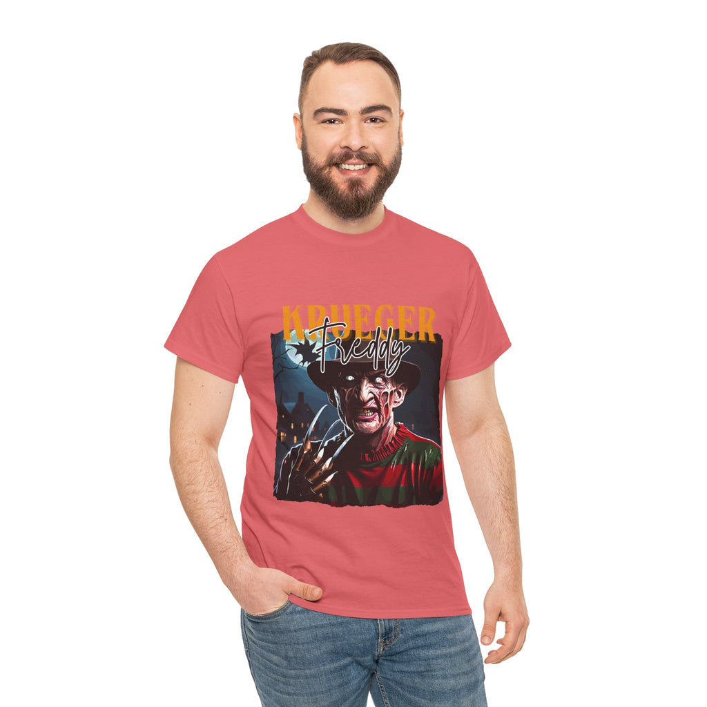 Freddy Krueger, Horror Graphic Tee, Unisex Cotton Shirt, Halloween Costume, Horror Movie Gift, Spooky T-Shirt, Horror Fan Apparel