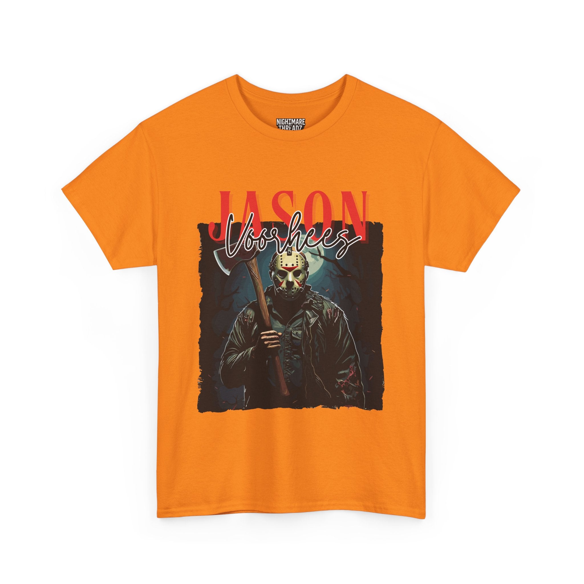 Jason Vorhees Horror Graphic Tee, Unisex Cotton Shirt, Halloween Costume, Horror Movie Gift, Spooky T-Shirt, Horror Fan Apparel