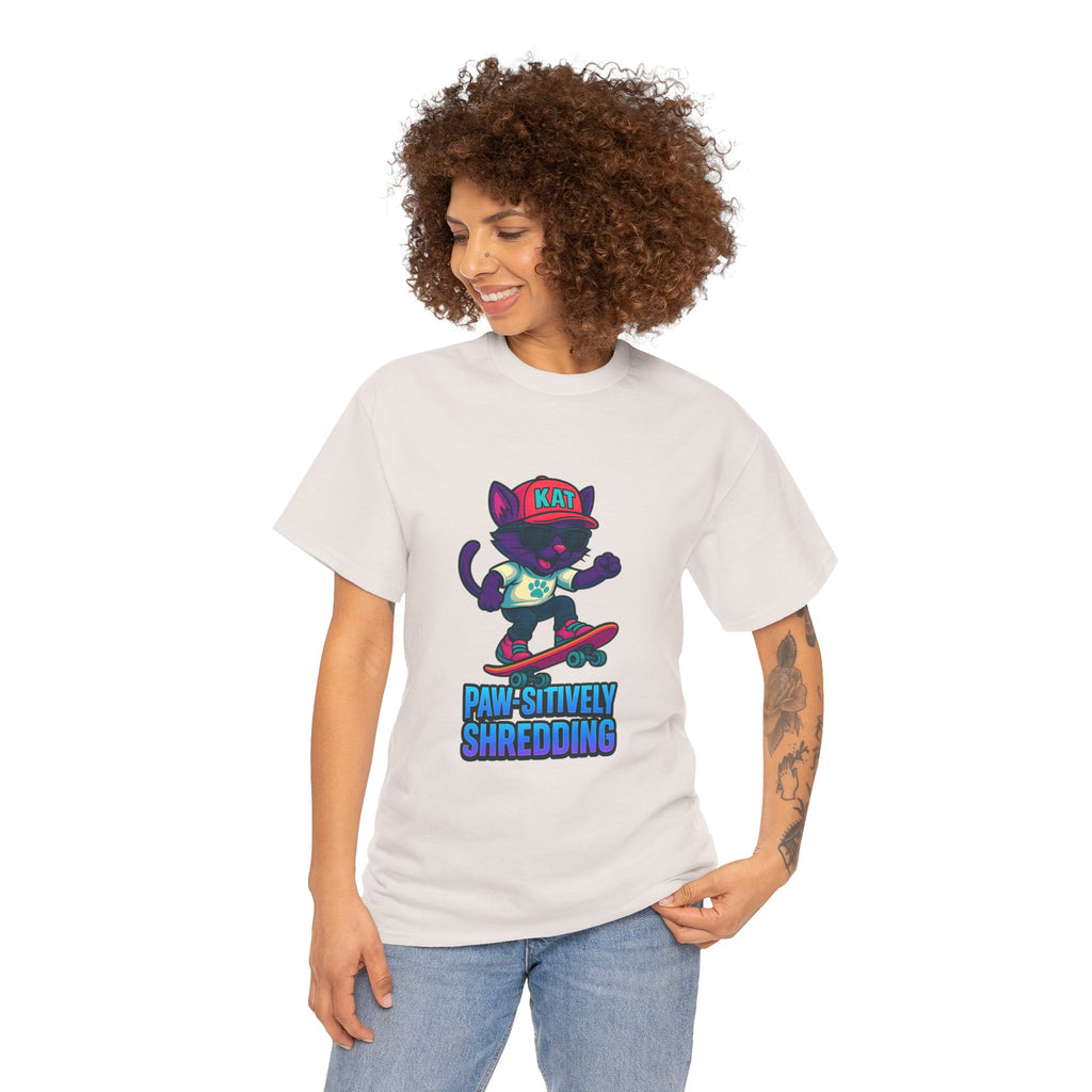 DJ KAT PAWS Paw-sitively Shredding Tee