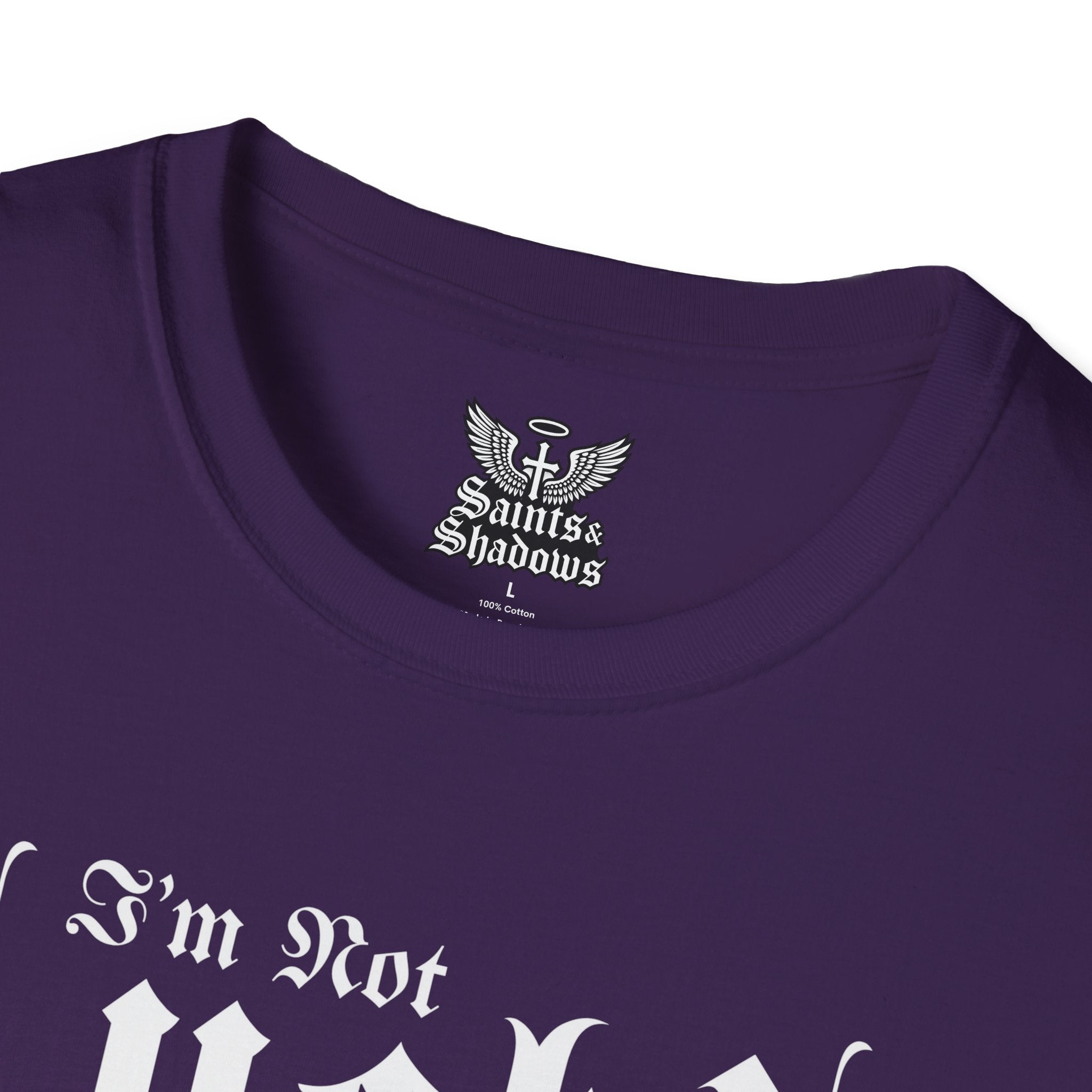 Saints and Shadows - I'm Not Lucky, But I'm Blessed T-Shirt, Unisex Graphic Tee