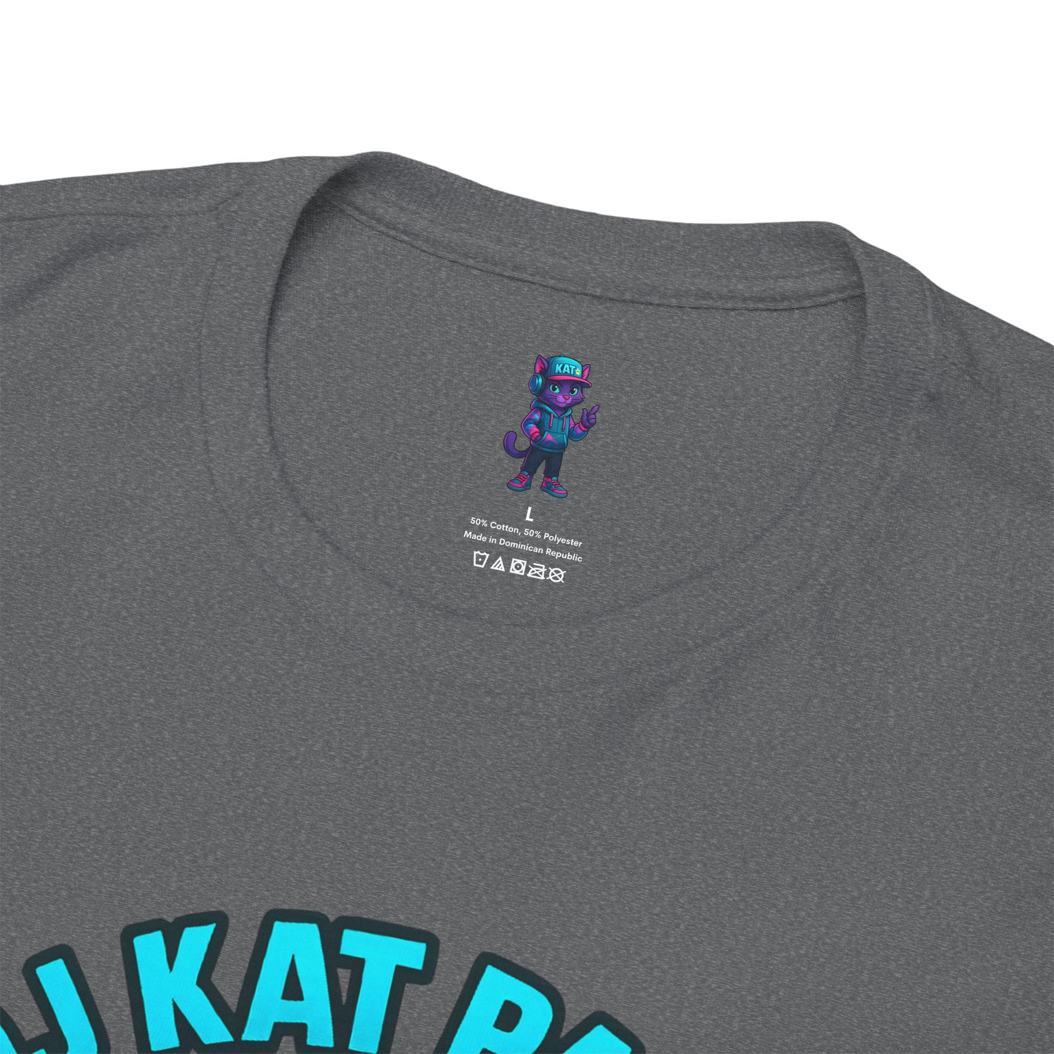 DJ KAT PAWS Paw-sitive Waves Only Surfing Tee