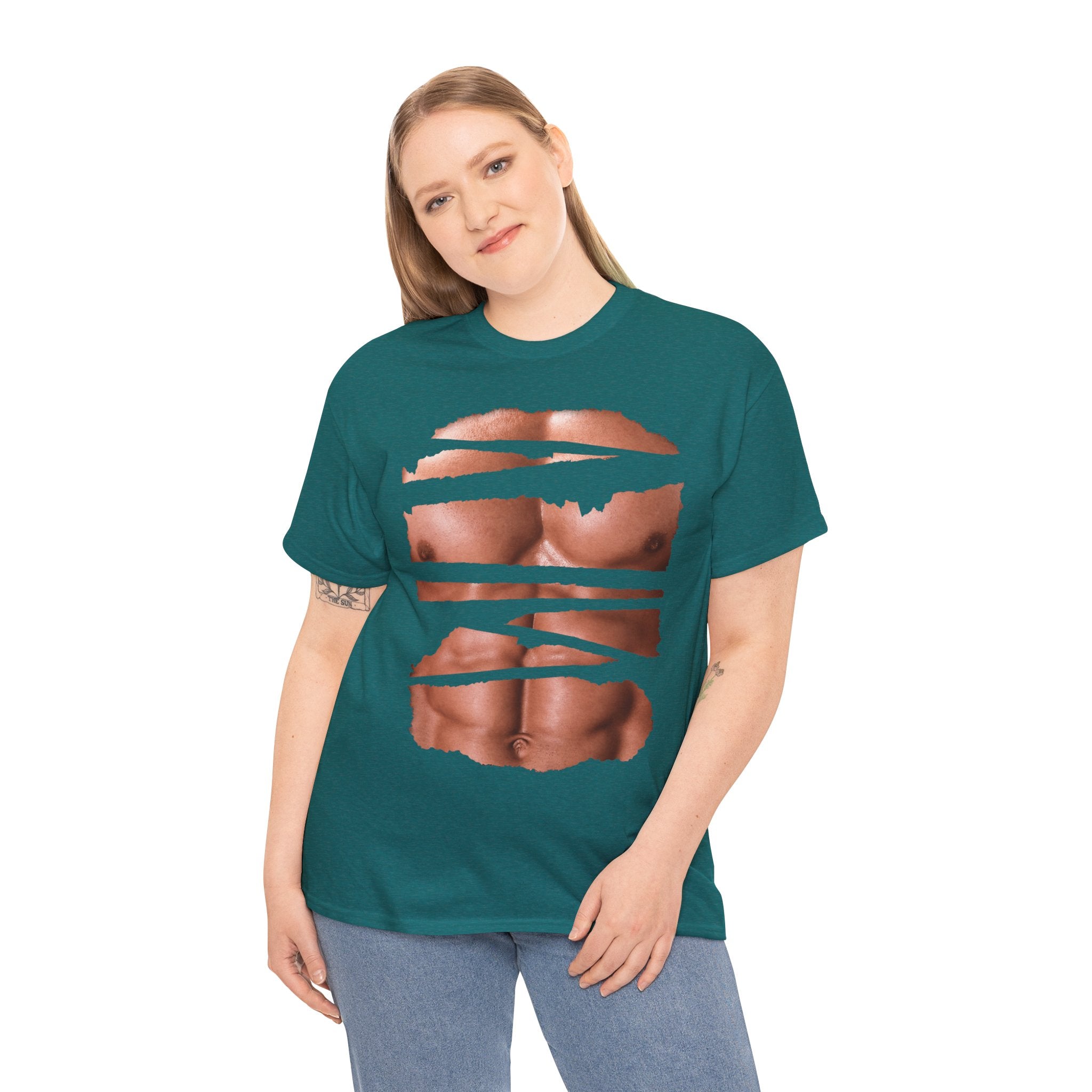 Shredded Abs Tee