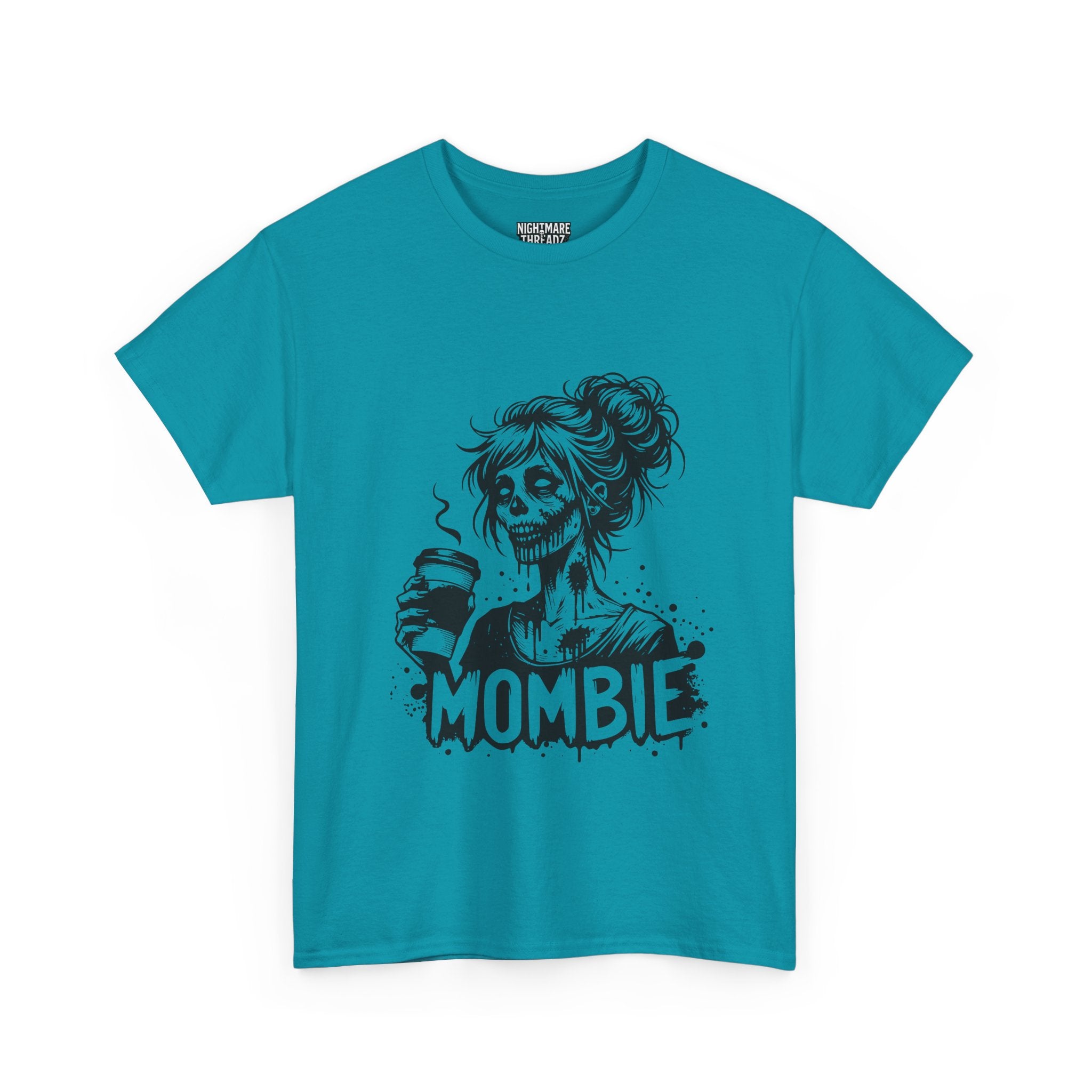 Mombie Unisex Tee, Perfect for Halloween, Gift for Moms, Relaxed Fit, Funny T-Shirt, Unique Graphic Tee, Casual Wear