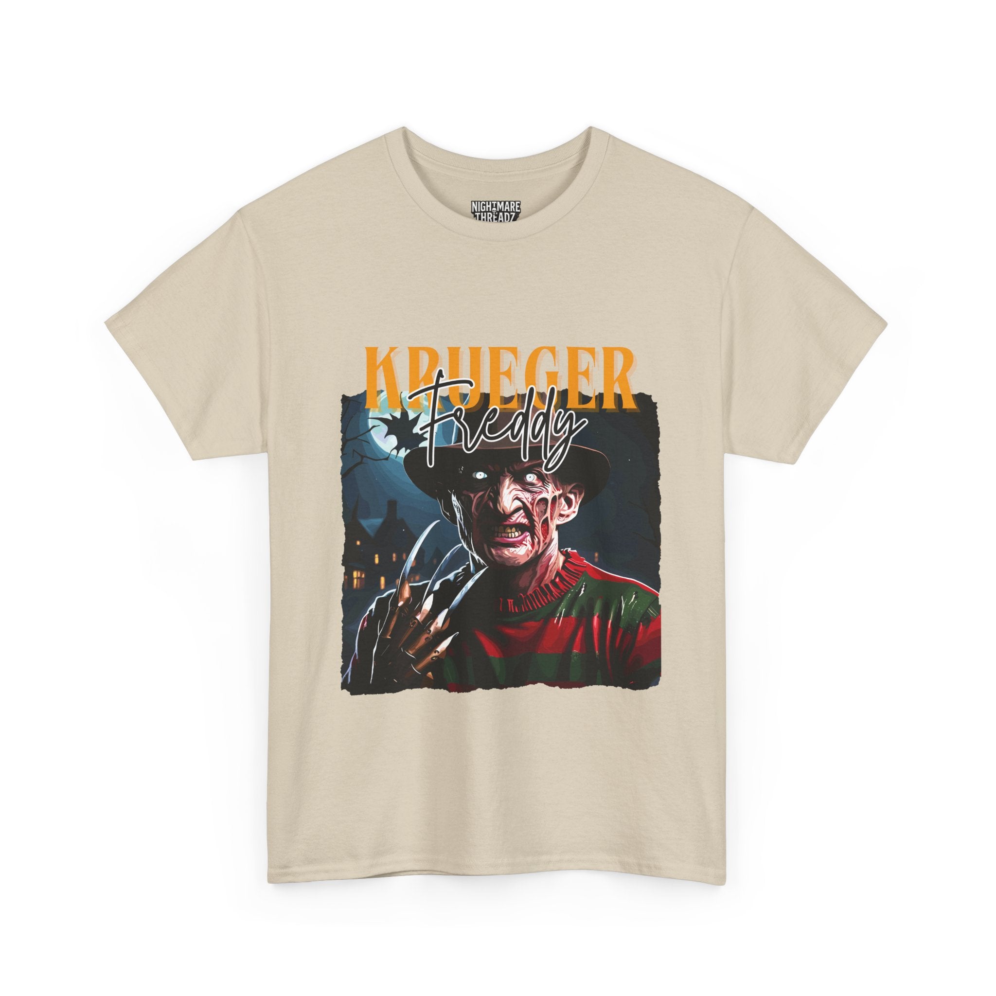 Freddy Krueger, Horror Graphic Tee, Unisex Cotton Shirt, Halloween Costume, Horror Movie Gift, Spooky T-Shirt, Horror Fan Apparel