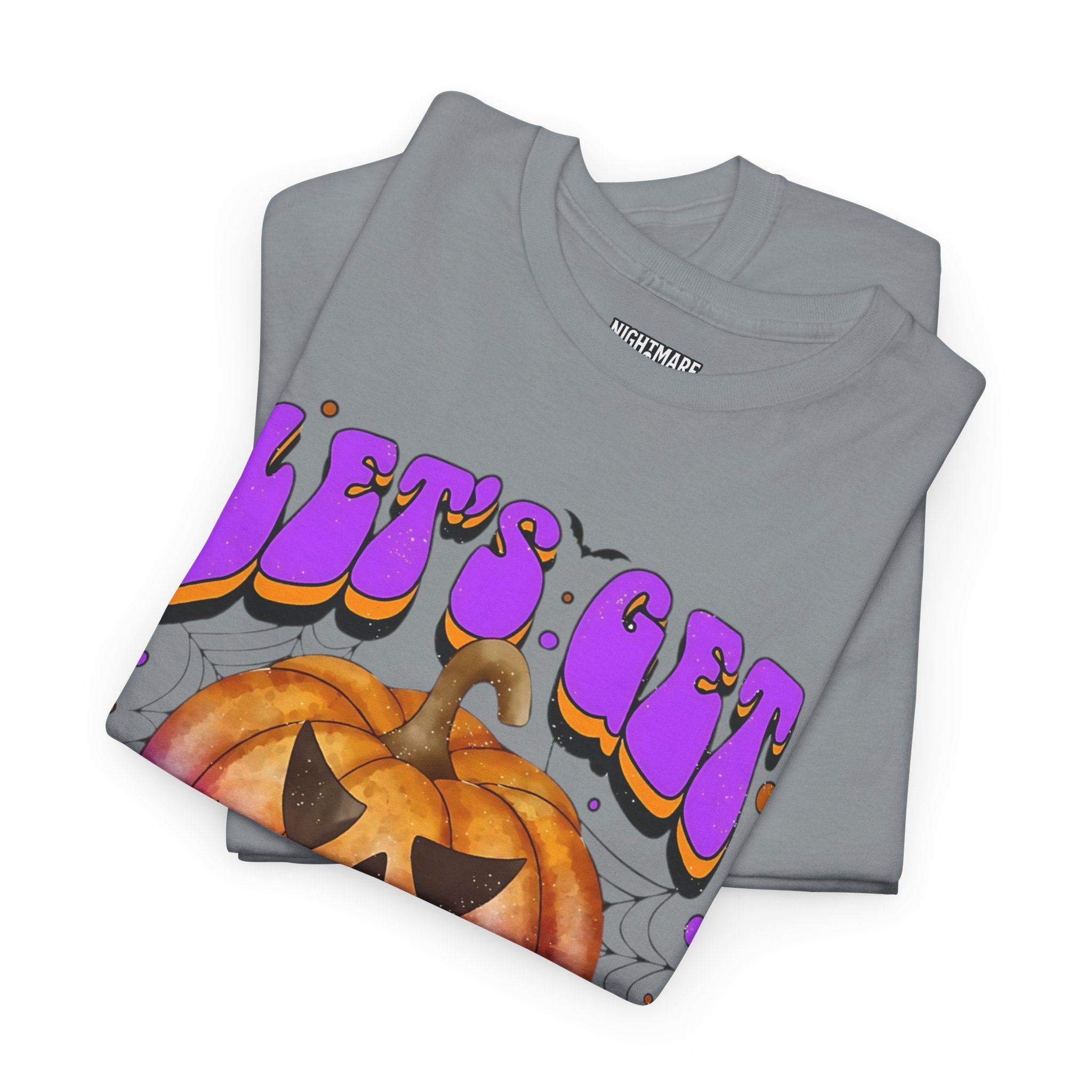 Halloween Spooky Pumpkin Tee, Unisex Cotton Shirt, Halloween Costume, Fall Festivities, Trick or Treat