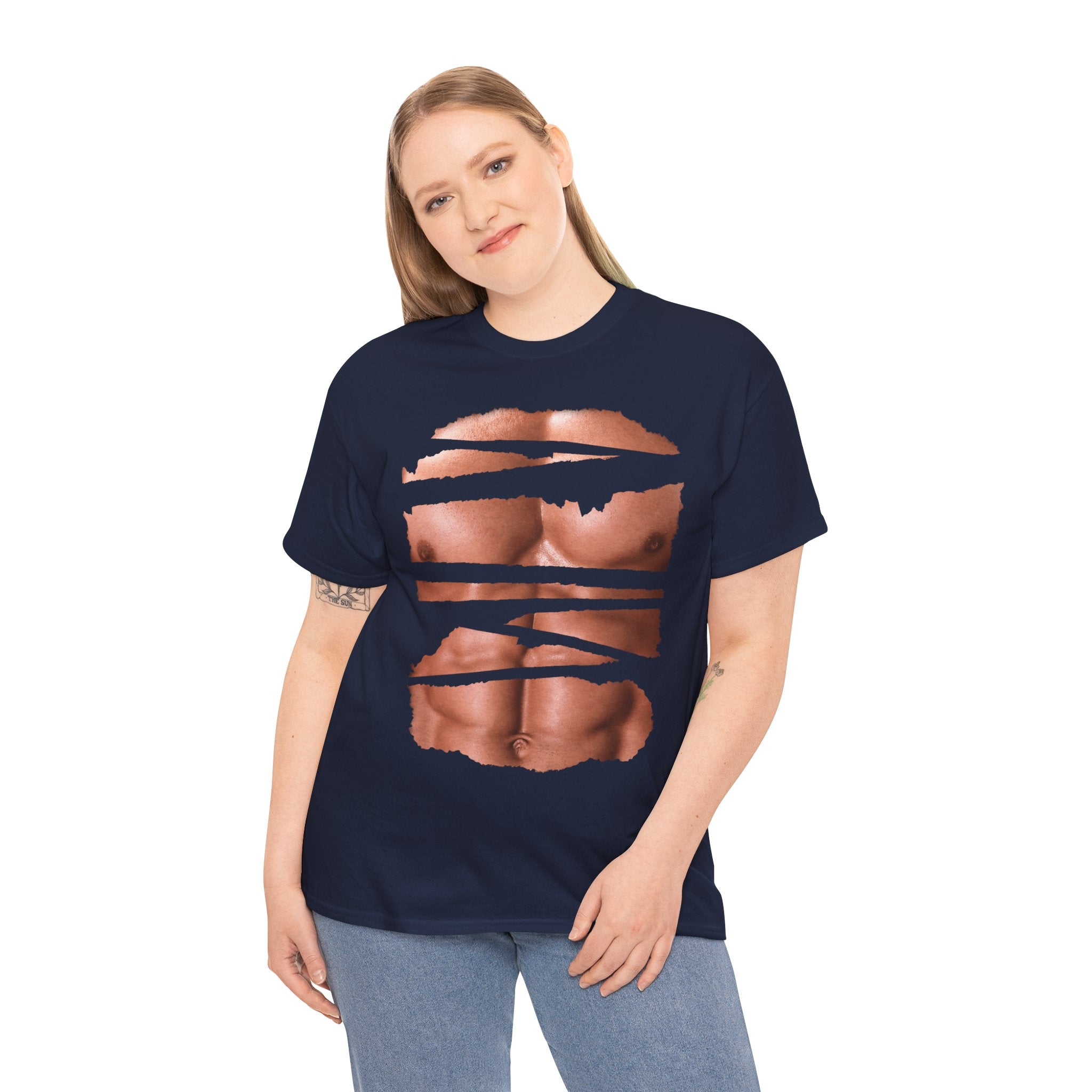 Shredded Abs Tee