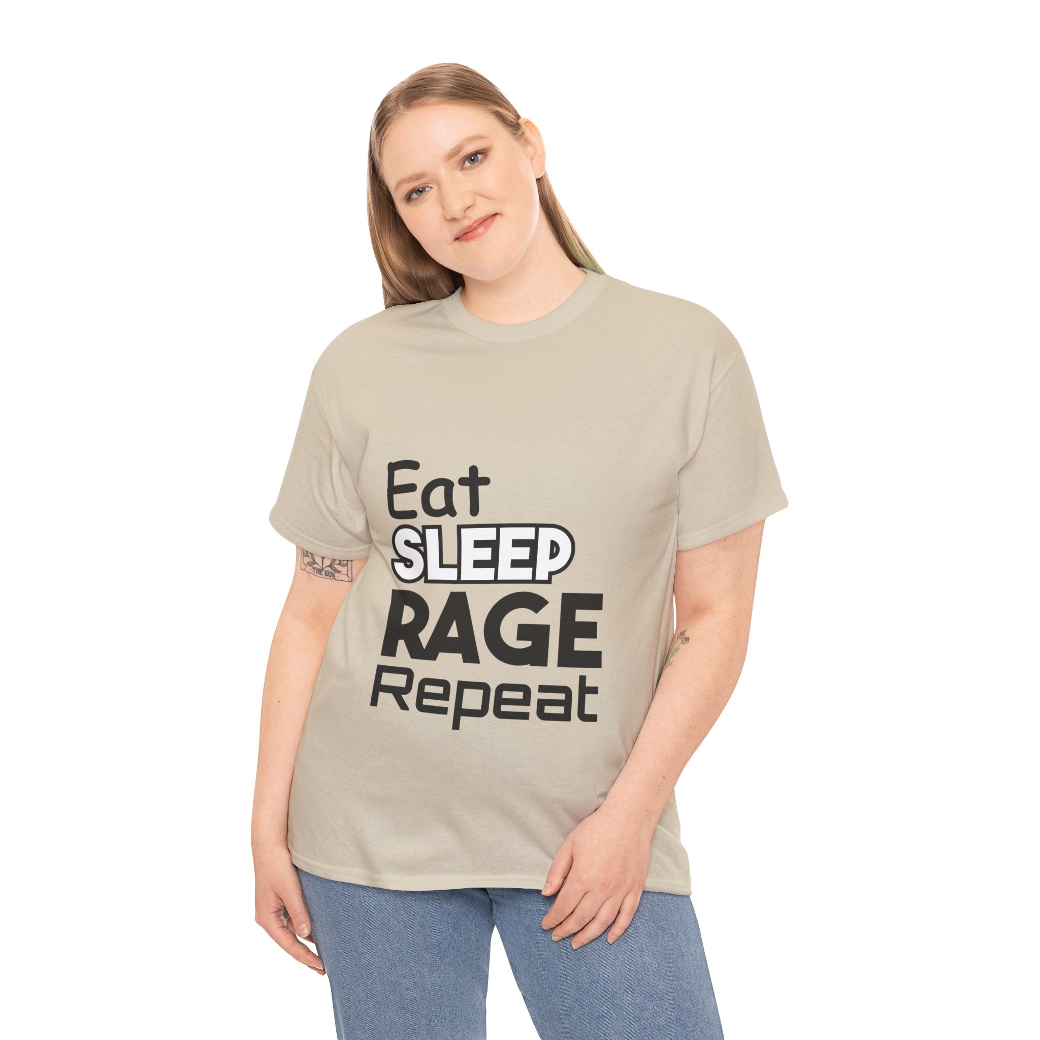 Eat Sleep Rage Repeat Tee