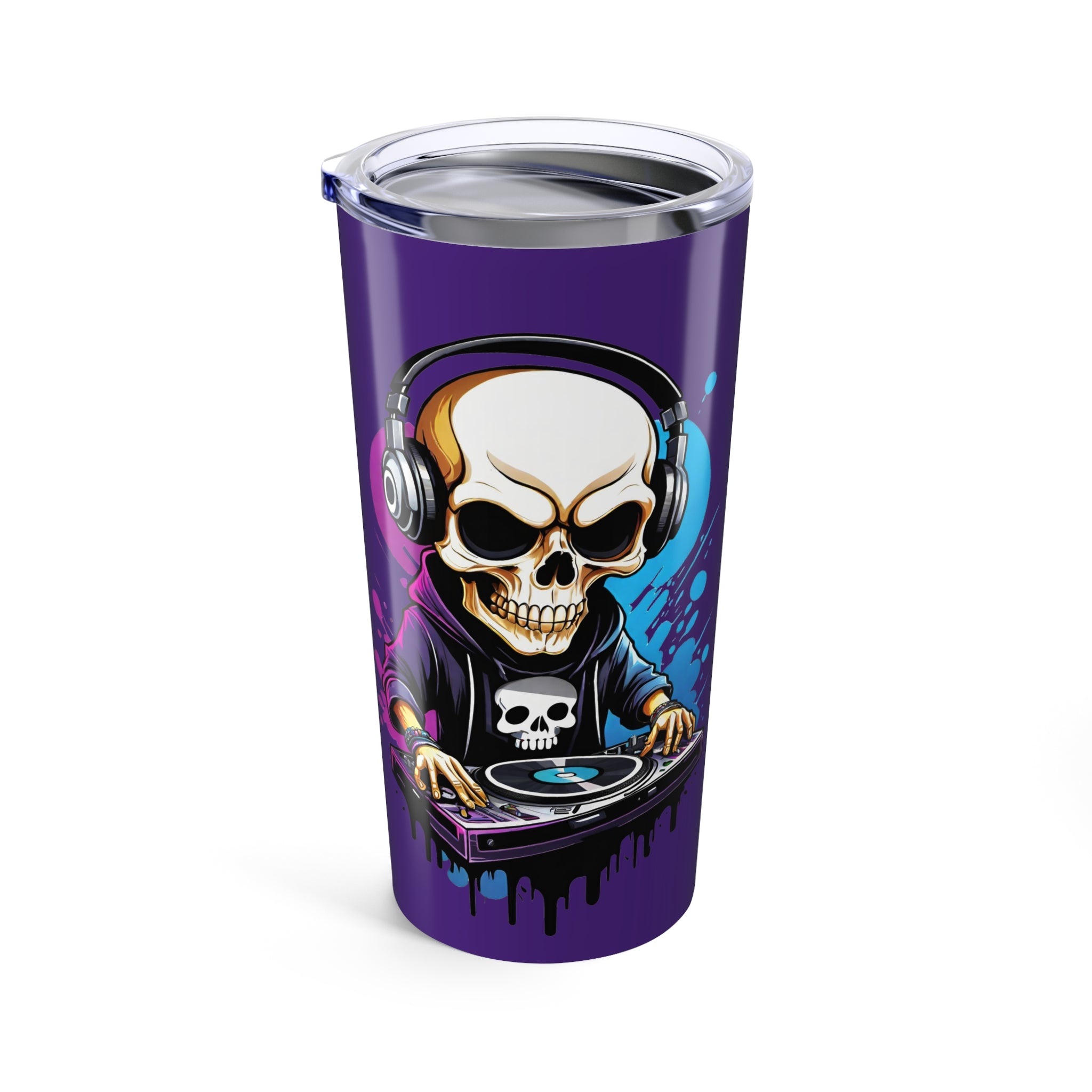 Bone Jams MC Bonez, 20oz Tumbler | Music Vibe Travel Mug for Music Lovers, Cool Drinkware & Party Gift