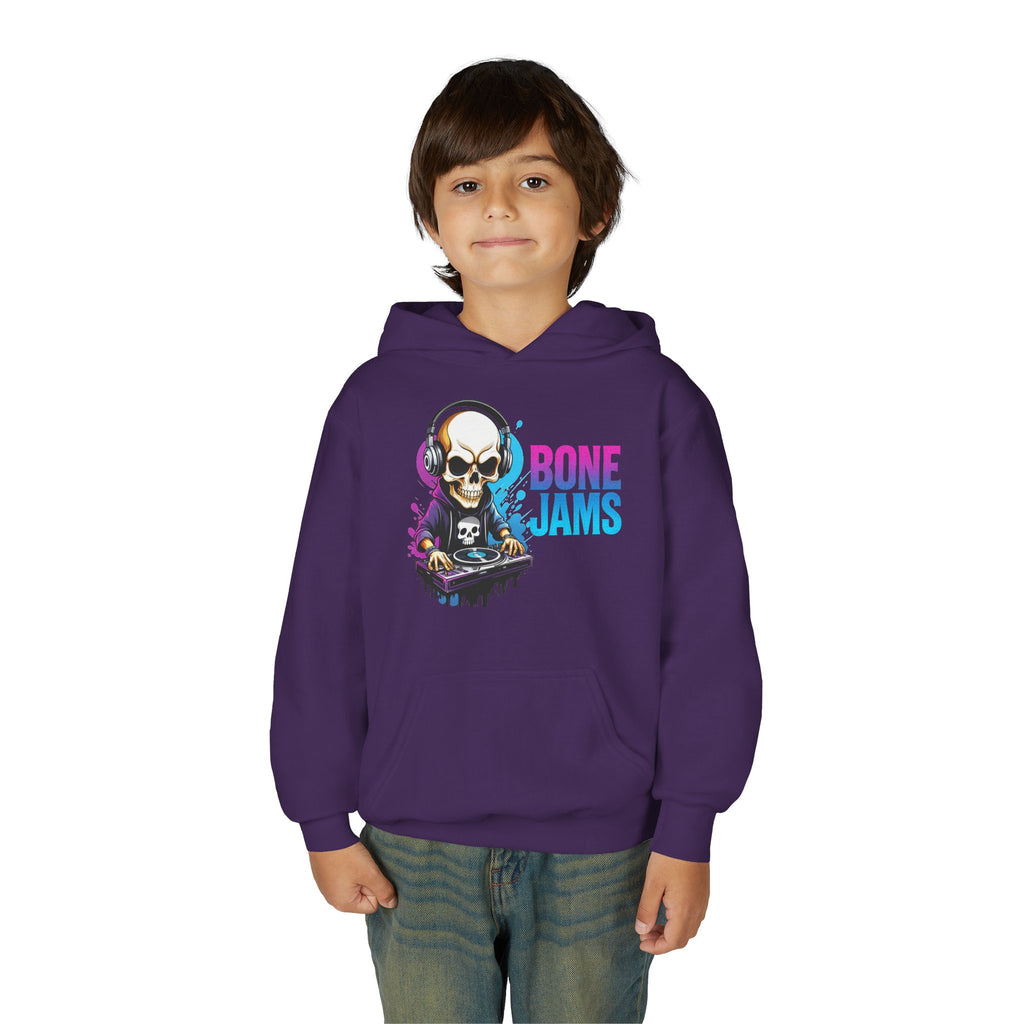 Bone Jams MC Bonez, Kids Hoodie Skull DJ