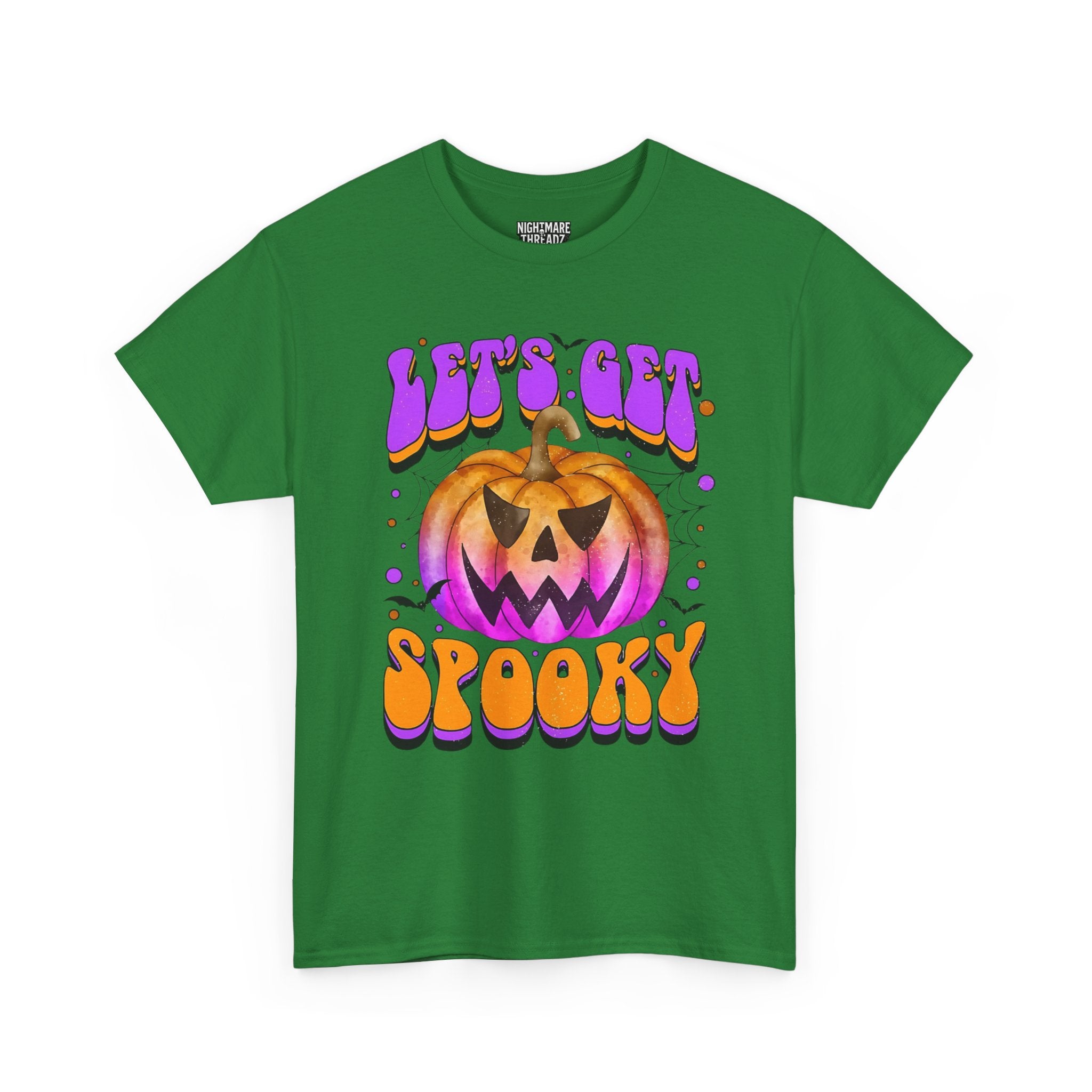 Halloween Spooky Pumpkin Tee, Unisex Cotton Shirt, Halloween Costume, Fall Festivities, Trick or Treat
