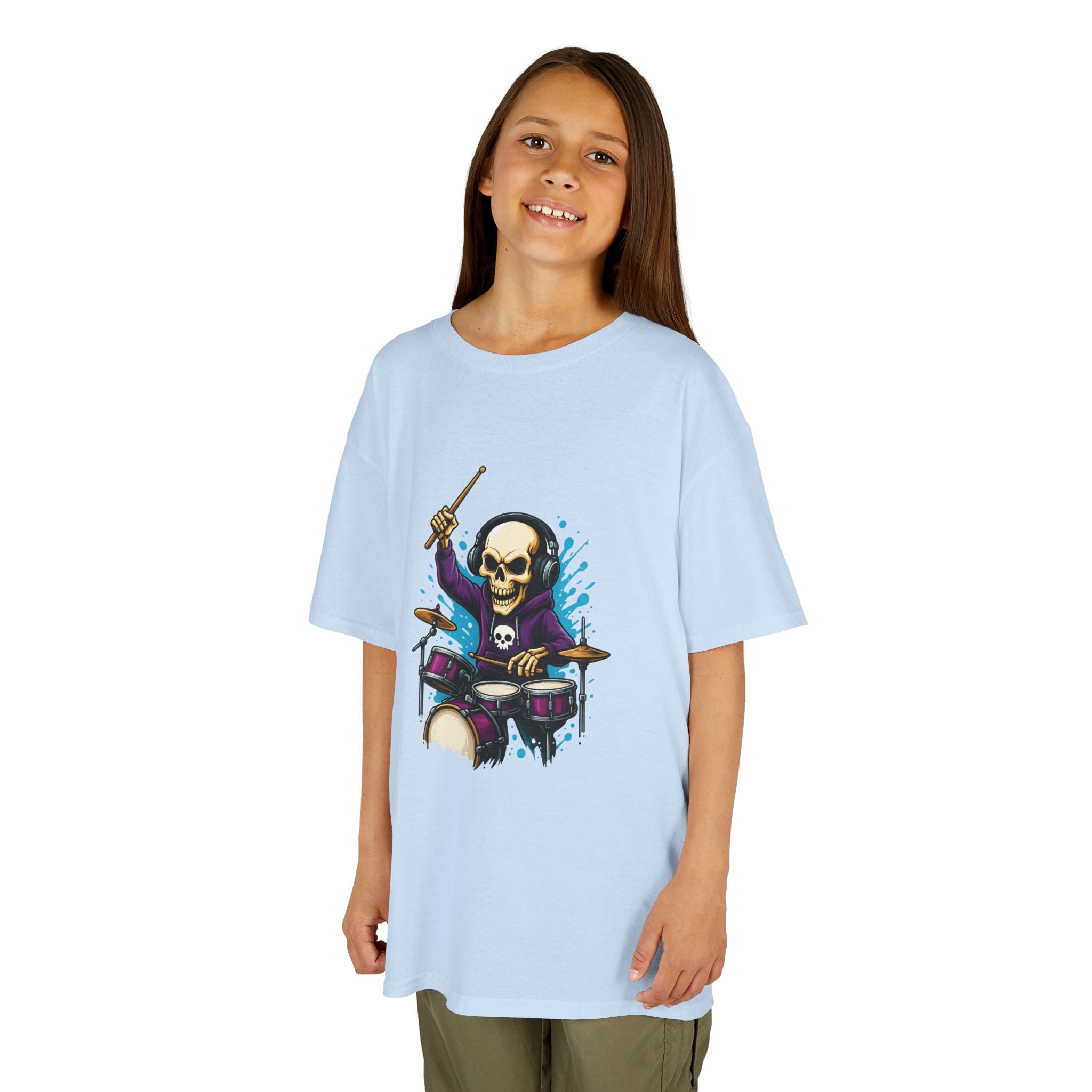 Bone Jams MC Bonez Kids Tee, Drumming Up The Dead