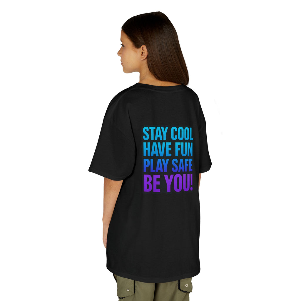 DJ KAT PAWS - Fun Skater Cat Design, Youth Summer T-Shirt, Cool Kids Apparel, Birthday Gift, Trendy Casual Wear