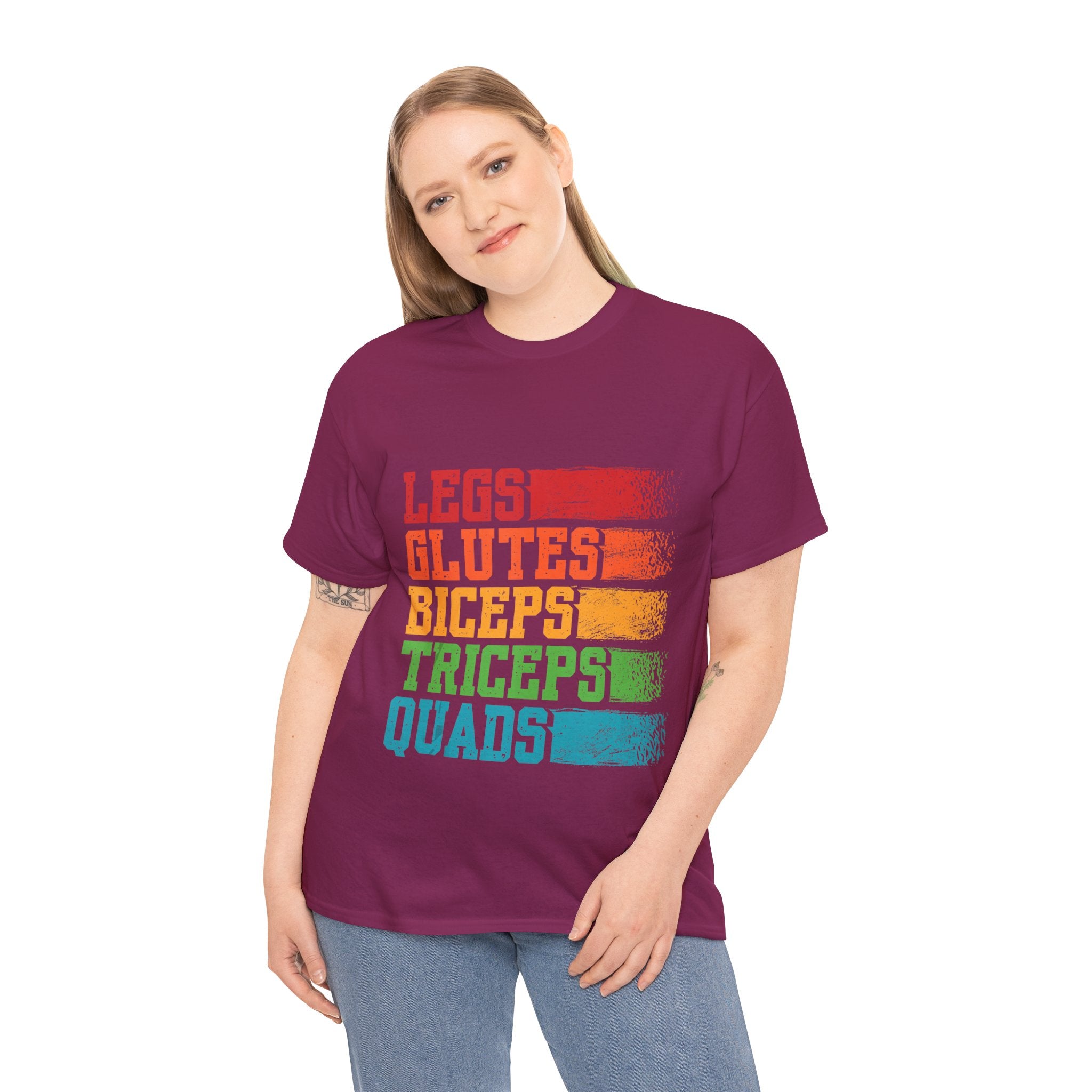 Legs, Glutes, Biceps, Triceps, Quads Tee