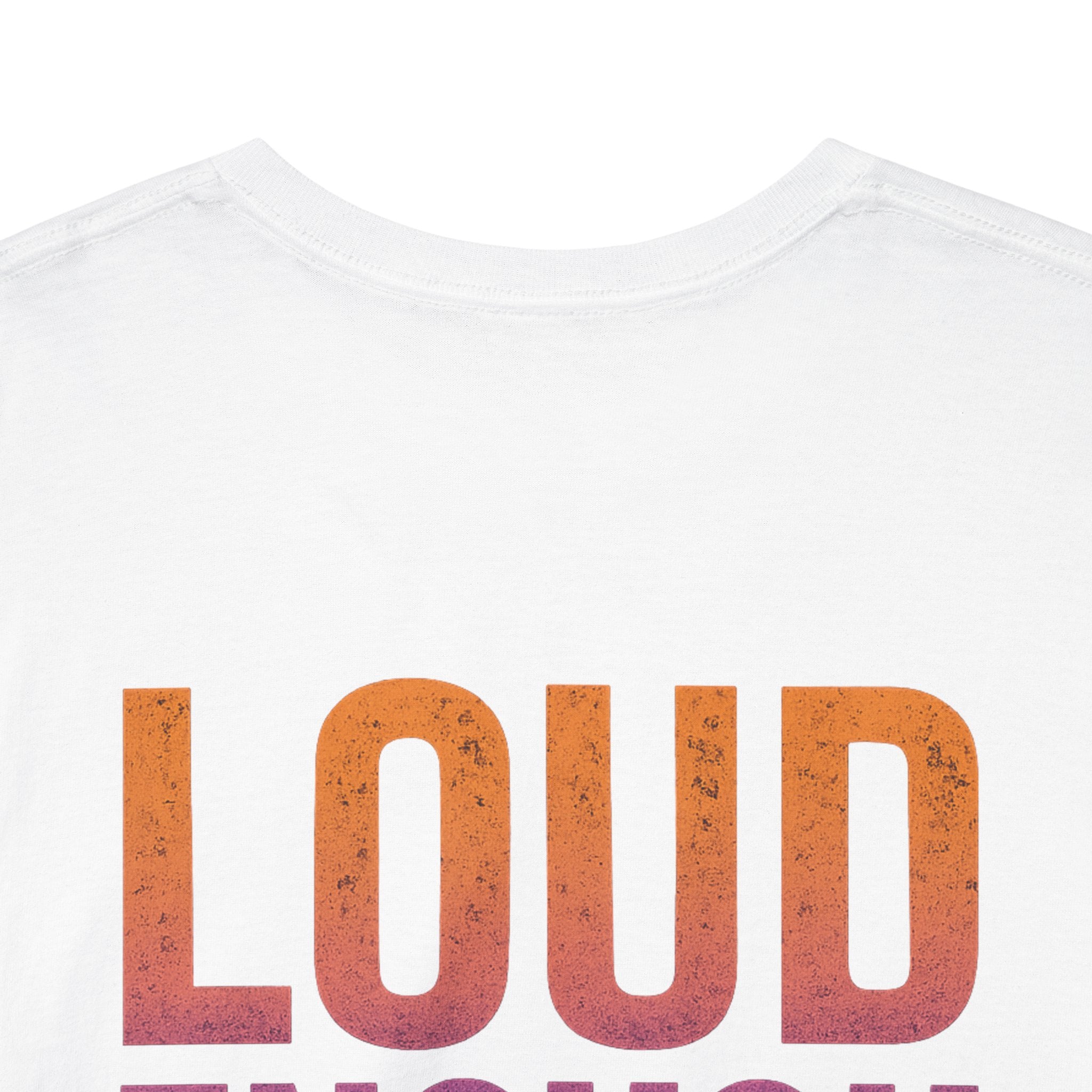 Bone Jams Rockin’ Skeleton, Tee | Loud Enough to Wake the Dead | Unisex Cotton Shirt for Music Lovers, Concerts, Halloween, Gifts