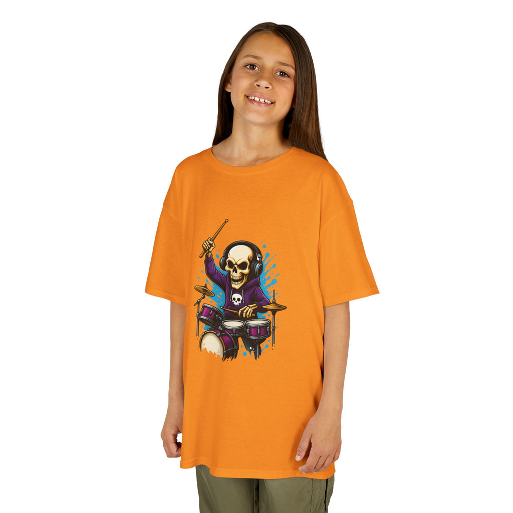 Bone Jams MC Bonez Kids Tee, Drumming Up The Dead