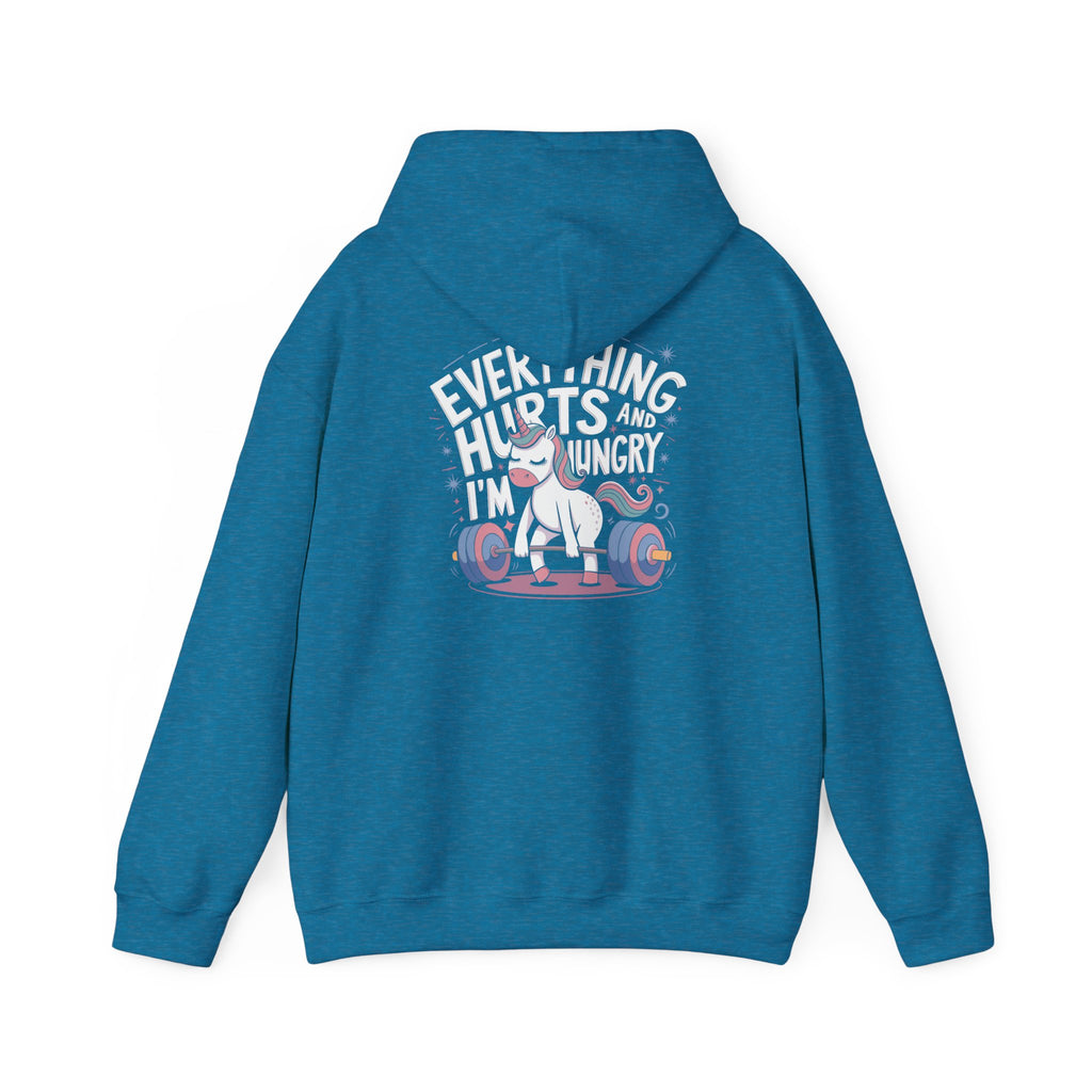 Everything Hurts, Everyday Grind Sweatshirt for Fitness Enthusiasts, Gym Hoodie, Workout Gear, Gift for Gym Lovers