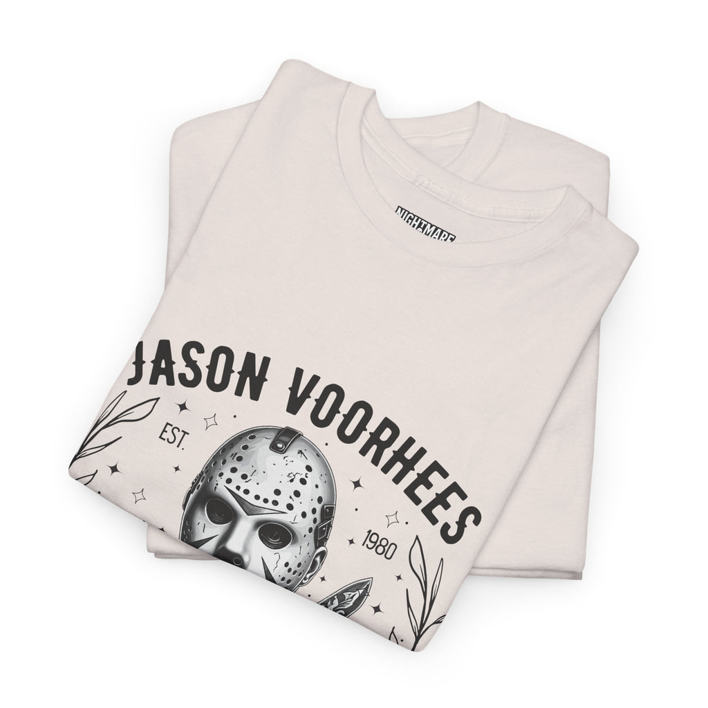 Jason Voorhees 'Hide and Seek Champion'  - Horror Graphic Tee, Unisex Cotton Shirt, Halloween Costume, Horror Movie Gift, Spooky T-Shirt, Horror Fan Apparel