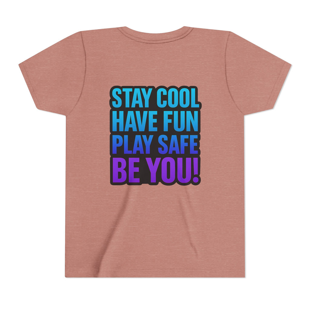 DJ KAT PAWS – Purr-fectly Rad Baseball Youth Tee | Fun Kids Graphic Shirt, Cool Cat Design, Perfect for Birthdays, Playdates & Sports Events
