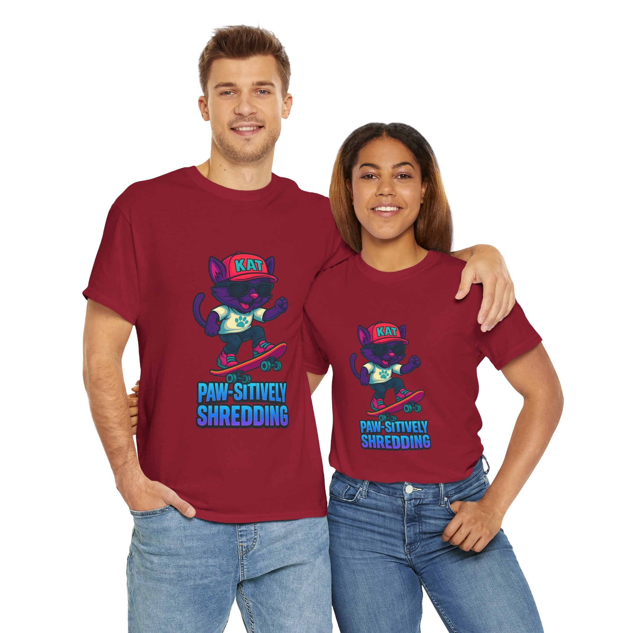 DJ KAT PAWS Paw-sitively Shredding Tee