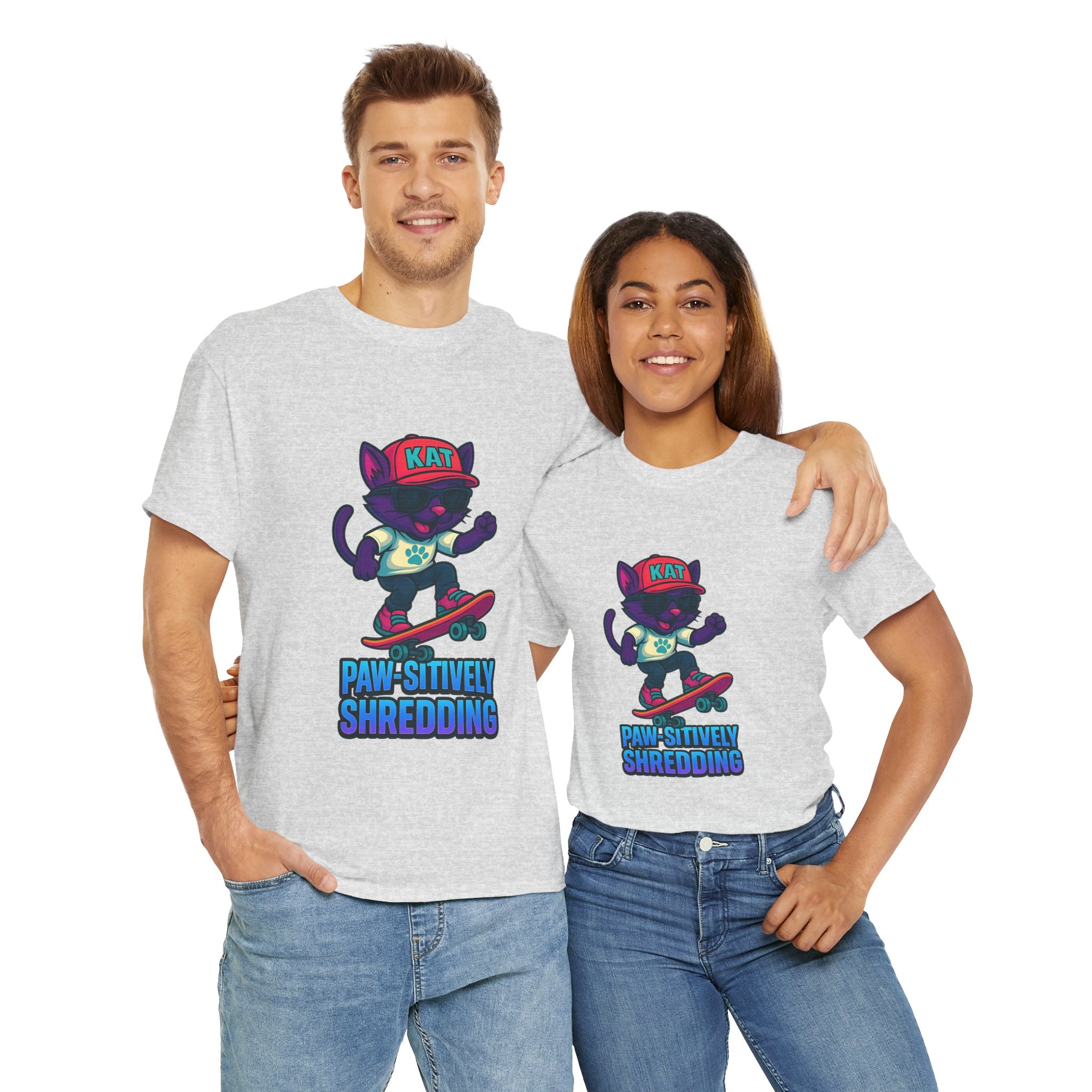 DJ KAT PAWS Paw-sitively Shredding Tee