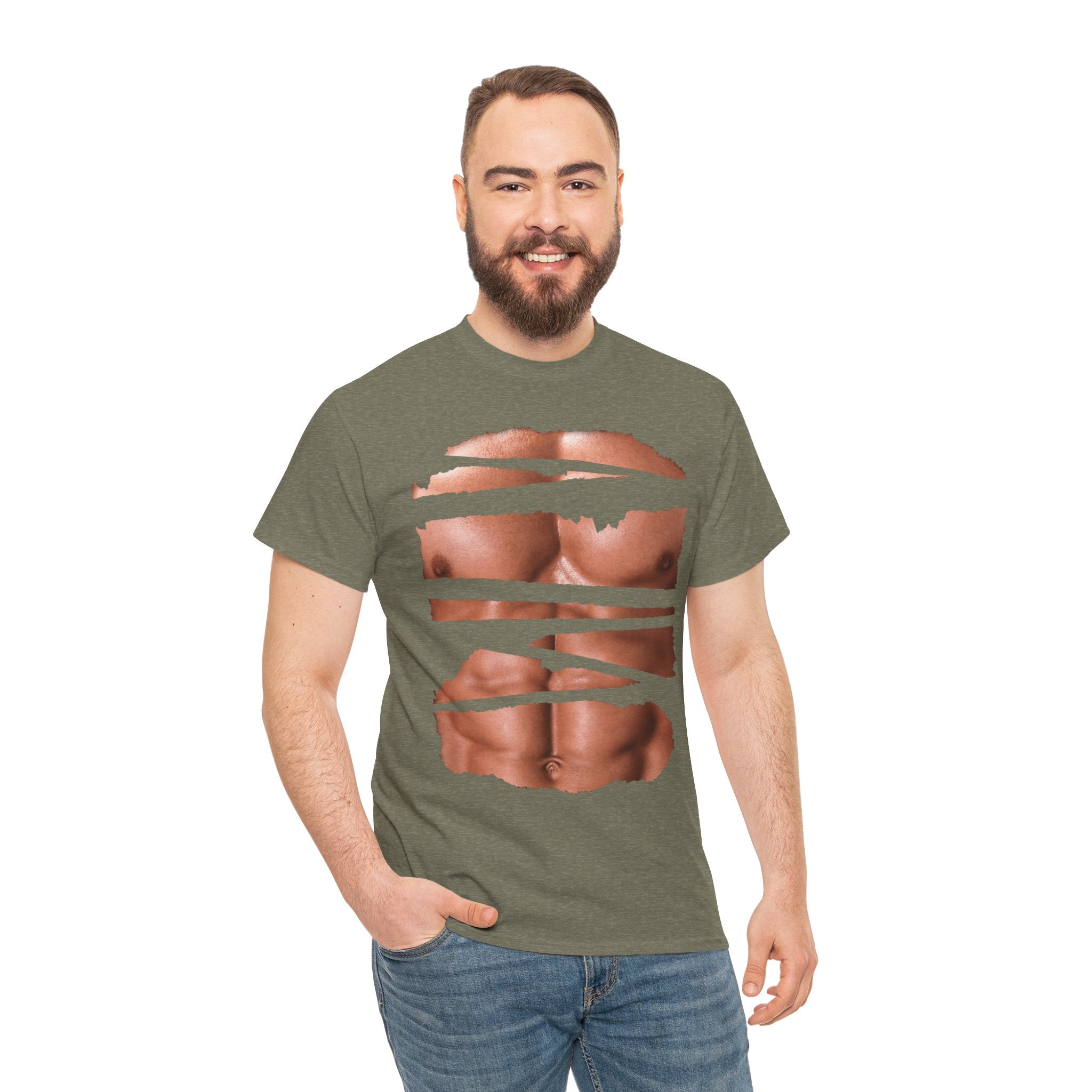 Shredded Abs Tee