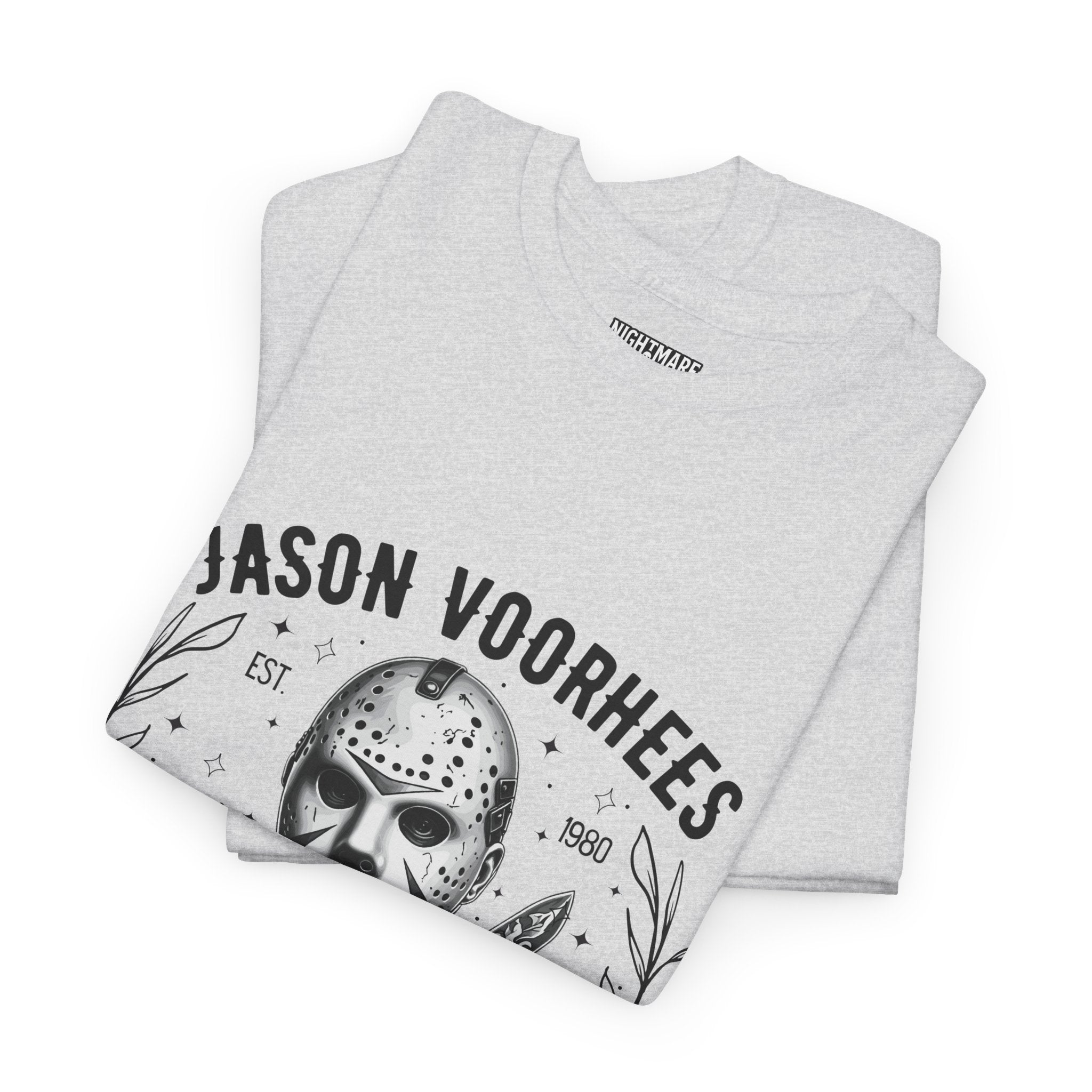 Jason Voorhees 'Hide and Seek Champion'  - Horror Graphic Tee, Unisex Cotton Shirt, Halloween Costume, Horror Movie Gift, Spooky T-Shirt, Horror Fan Apparel