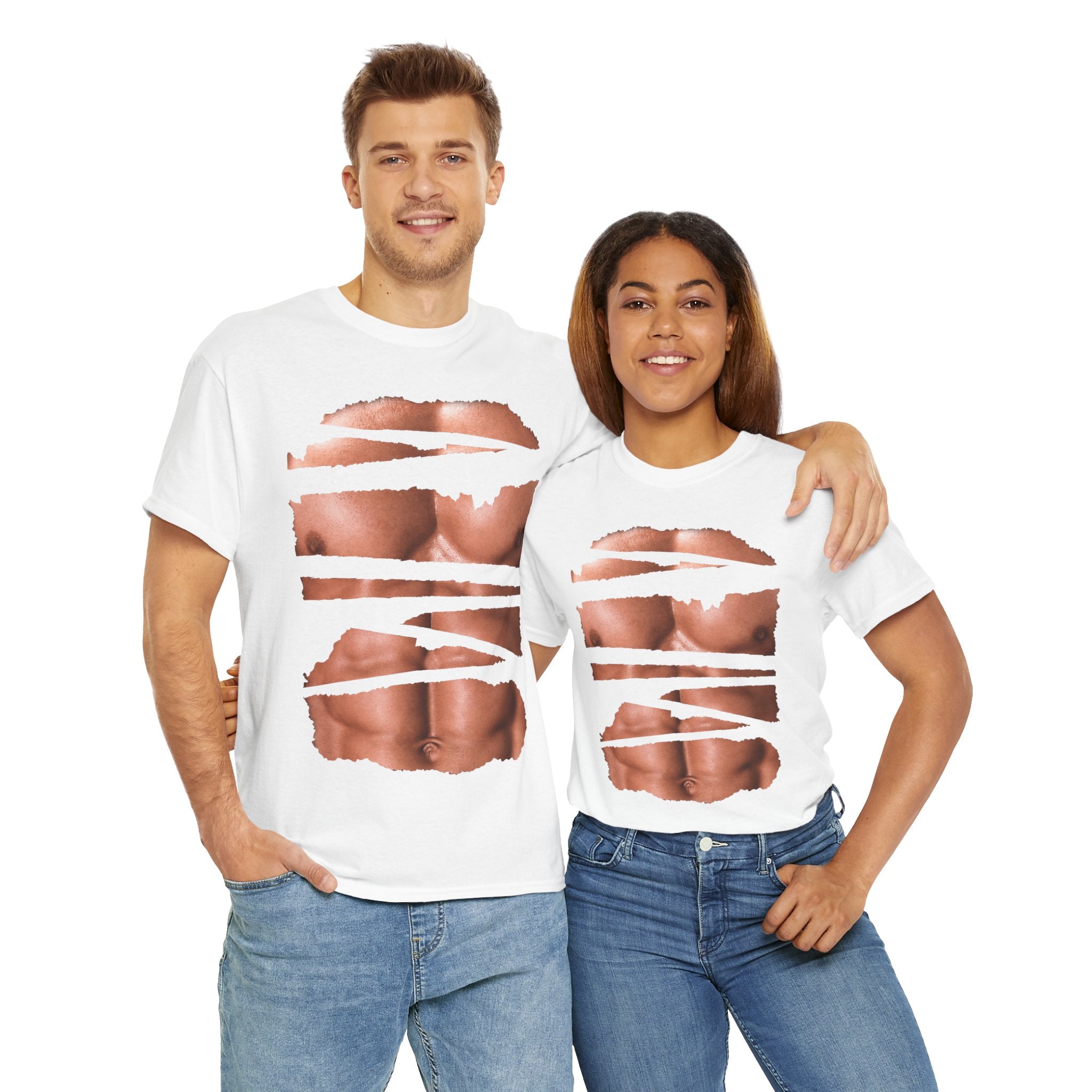 Shredded Abs Tee