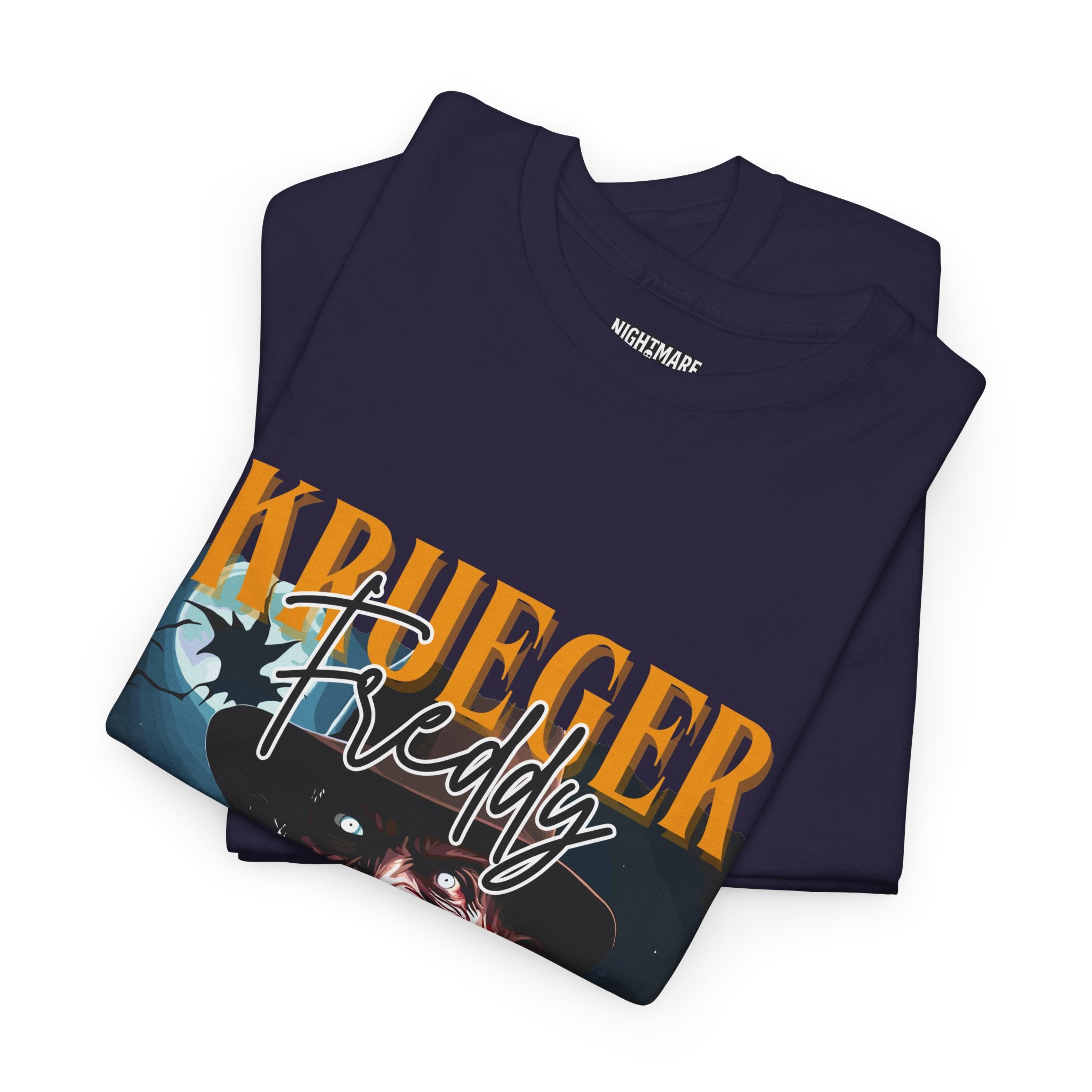 Freddy Krueger, Horror Graphic Tee, Unisex Cotton Shirt, Halloween Costume, Horror Movie Gift, Spooky T-Shirt, Horror Fan Apparel
