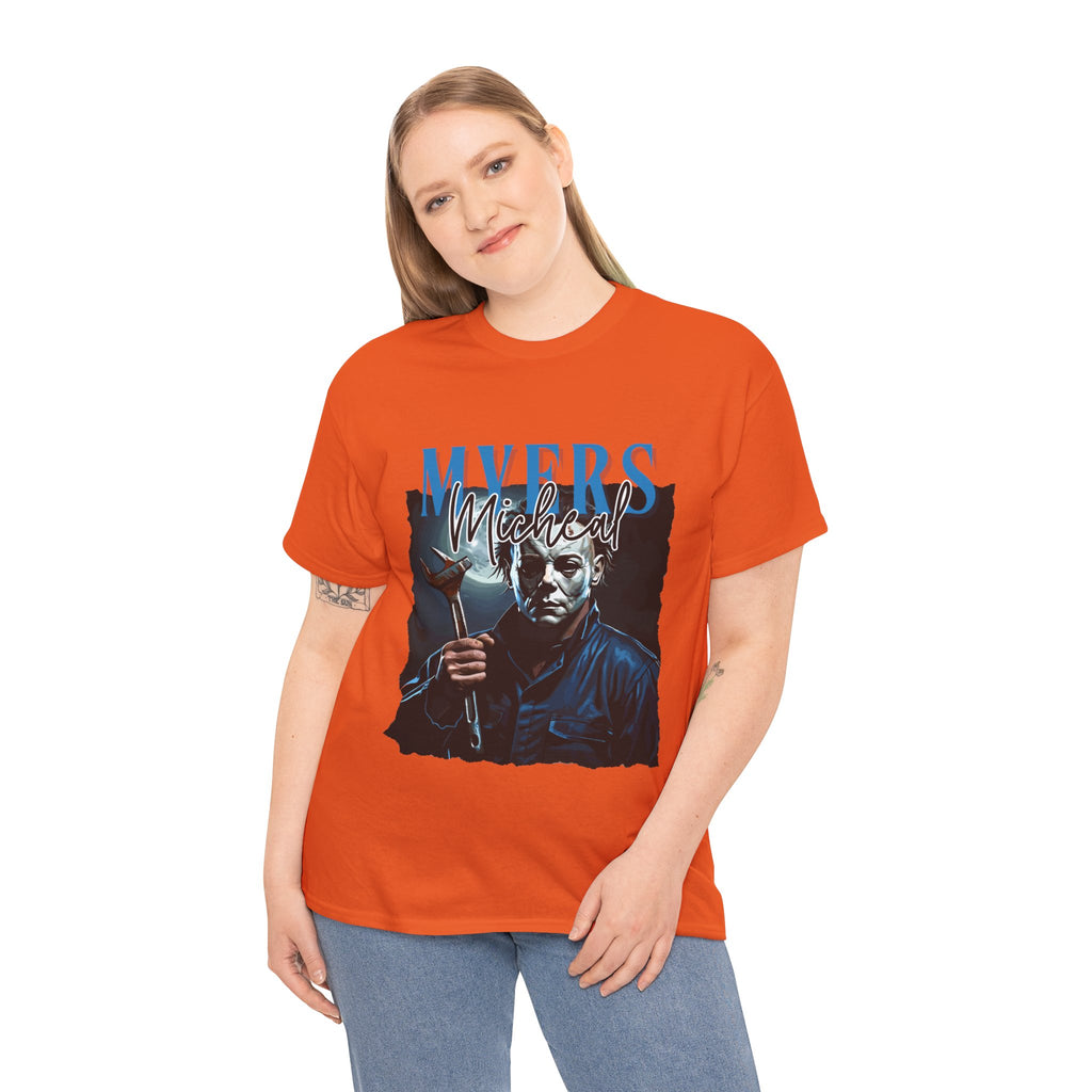 Michael Myers - Horror Graphic Tee, Unisex Cotton Shirt, Halloween Costume, Horror Movie Gift, Spooky T-Shirt, Horror Fan Apparel