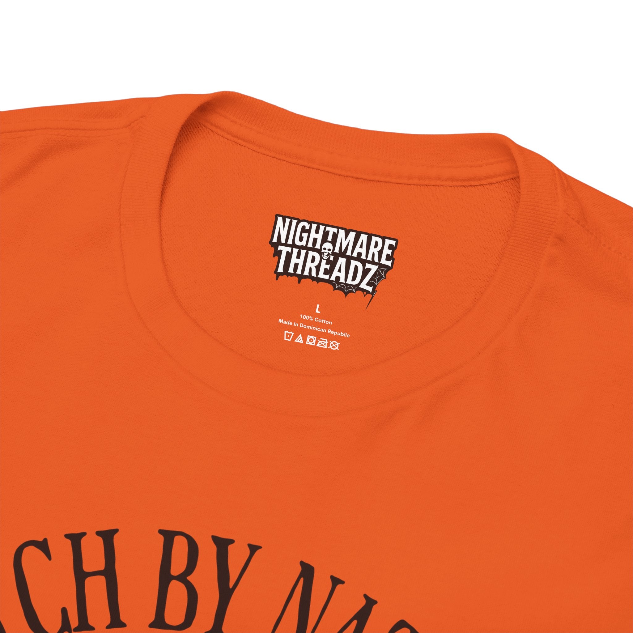 Witchy Cotton Tee - "Witch by Nature, Bitch by Choice" | Unisex Tee for Spooky Season, Boho Fashion, Festival Wear, Gift for Witches