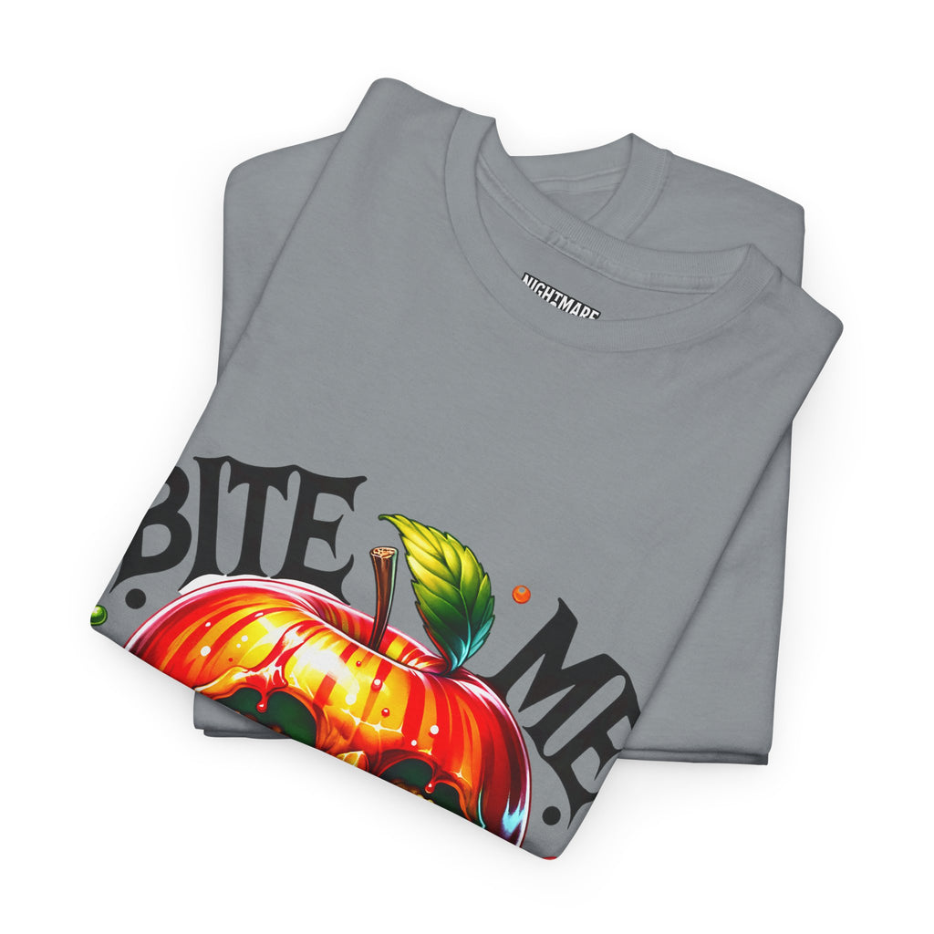 Bite Me Skull T-Shirt, Fun Graphic Tee, Halloween Costume Top, Trendy Casual Wear, Unique Gift Idea for Friends