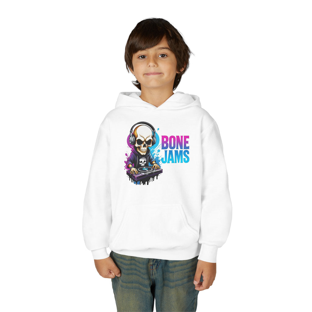 Bone Jams MC Bonez, Kids Hoodie Skull DJ