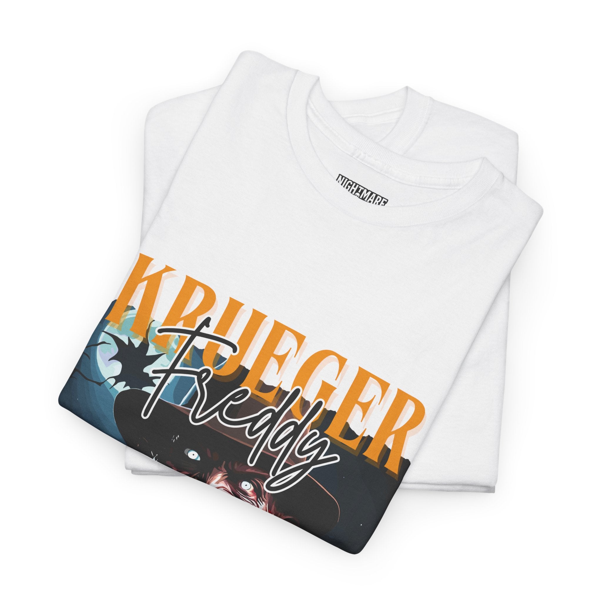Freddy Krueger, Horror Graphic Tee, Unisex Cotton Shirt, Halloween Costume, Horror Movie Gift, Spooky T-Shirt, Horror Fan Apparel