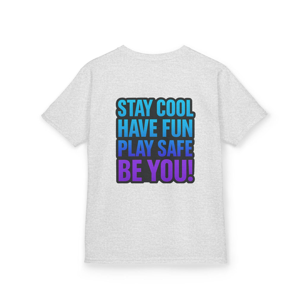 DJ KAT PAWS Purr-fectly Rad Kids Tee | Cool Apparel for Boys & Girls, Motivational Summer Wear & Playful Gift