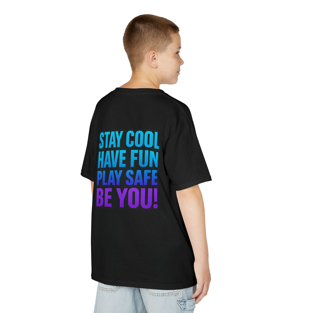 DJ KAT PAWS Purr-fectly Rad Kids Tee | Cool Apparel for Boys & Girls, Motivational Summer Wear & Playful Gift