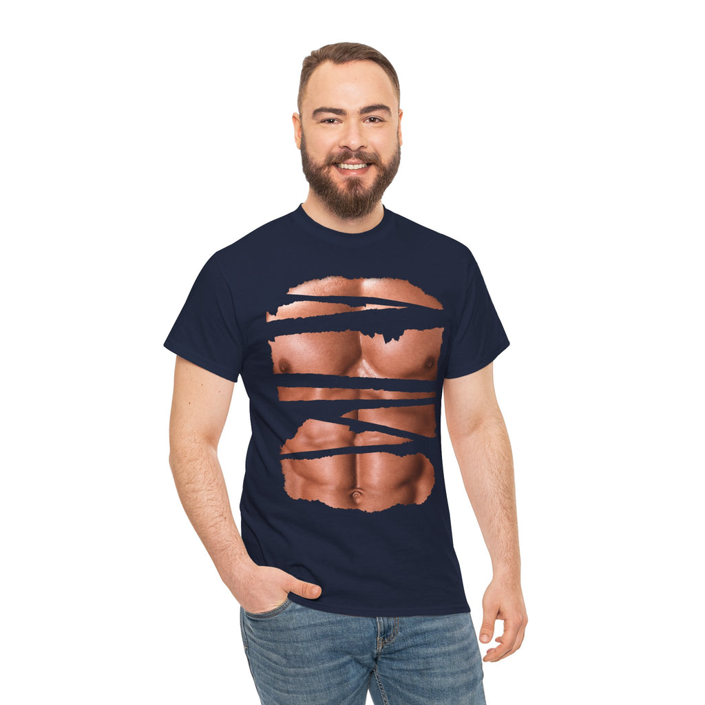 Shredded Abs Tee