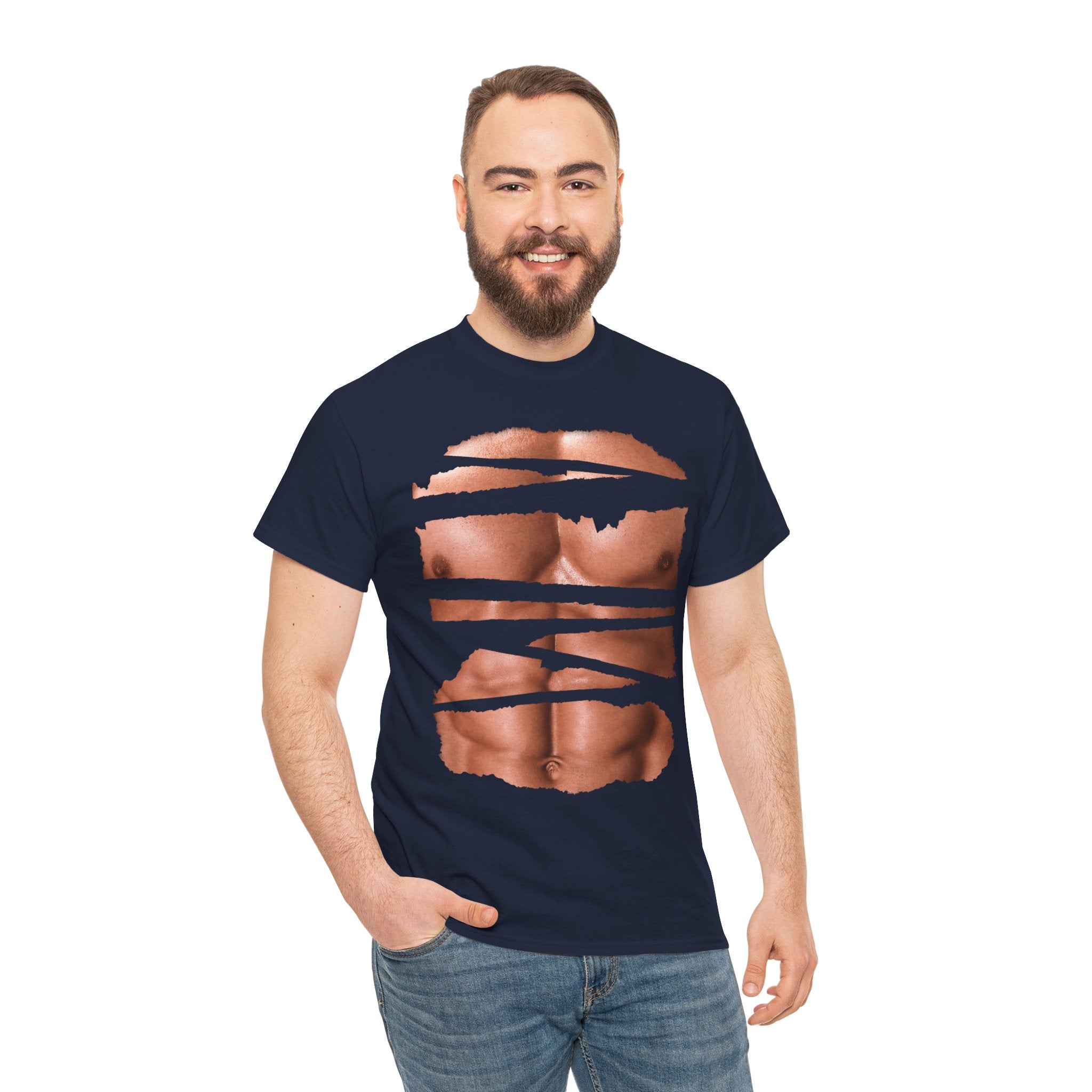 Shredded Abs Tee